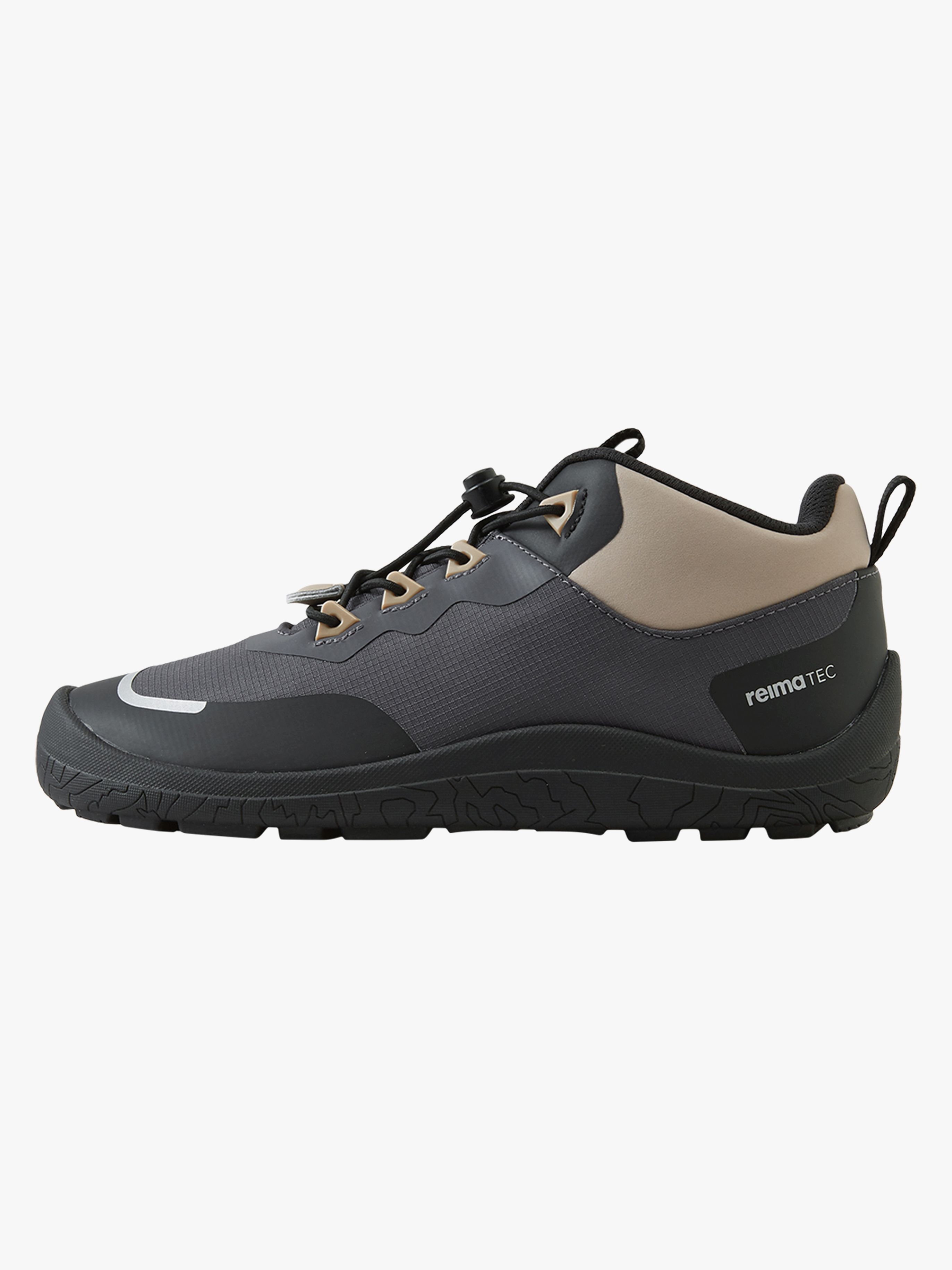 Reima Sankari Barefoot Kinder Sneaker, Soft Black, 32, Kinderschuhe