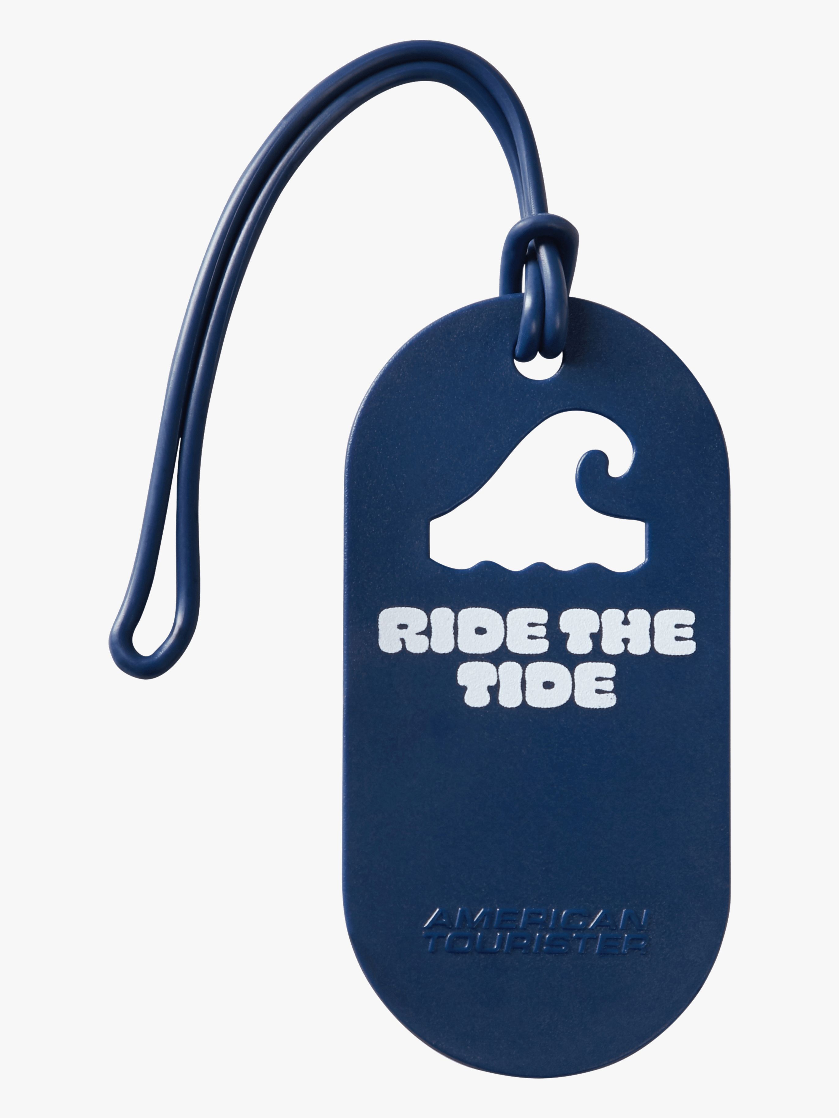 Fun Tags Gepäckanhänger 2er-Pack, Ride The Tide