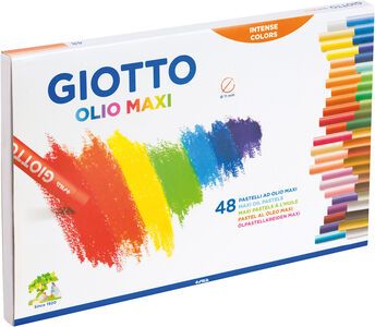 Giotto Olio Maxi Farbstifte 48er-Pack