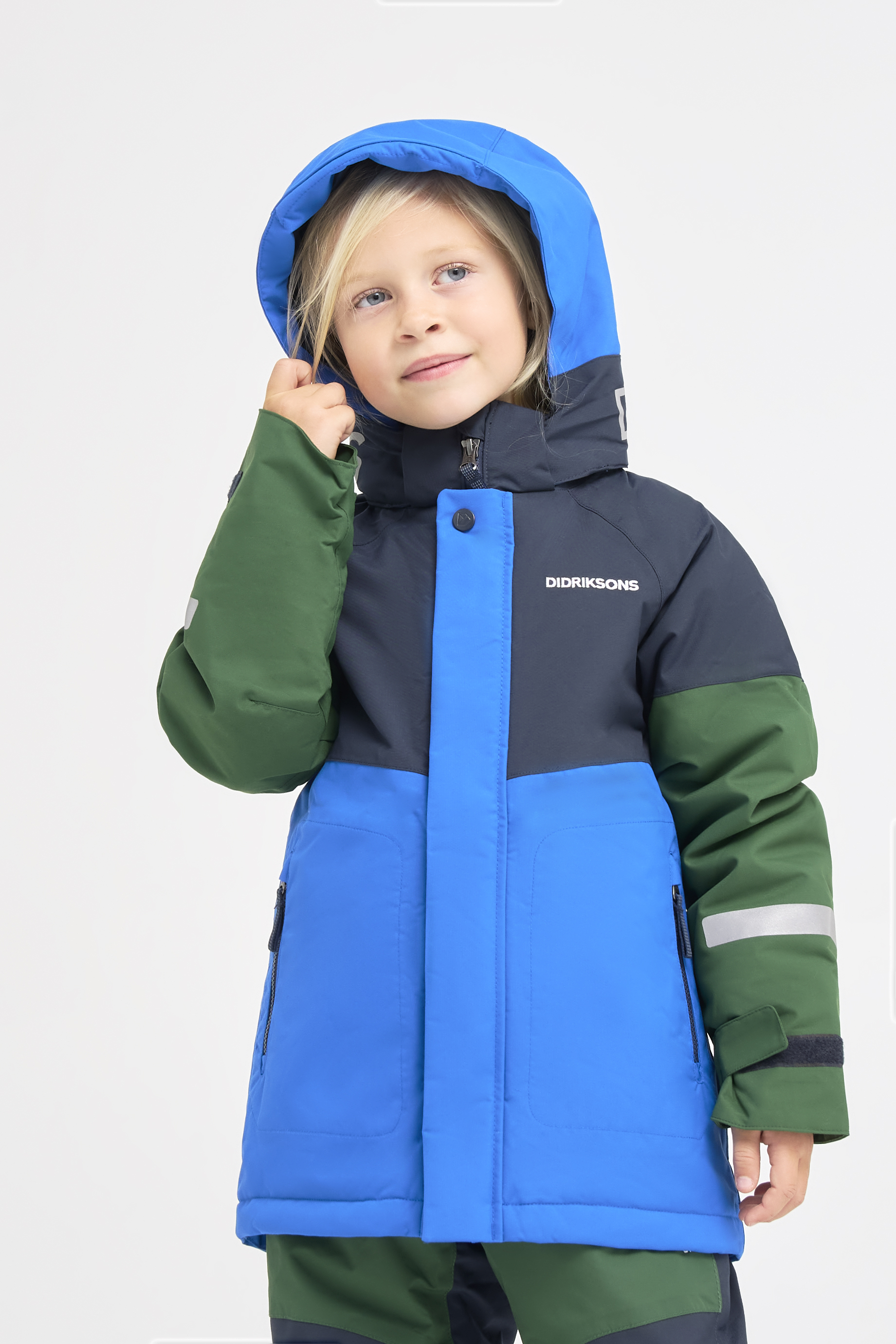 Didriksons Lun Winterjacke, Caribbean Blue, 100