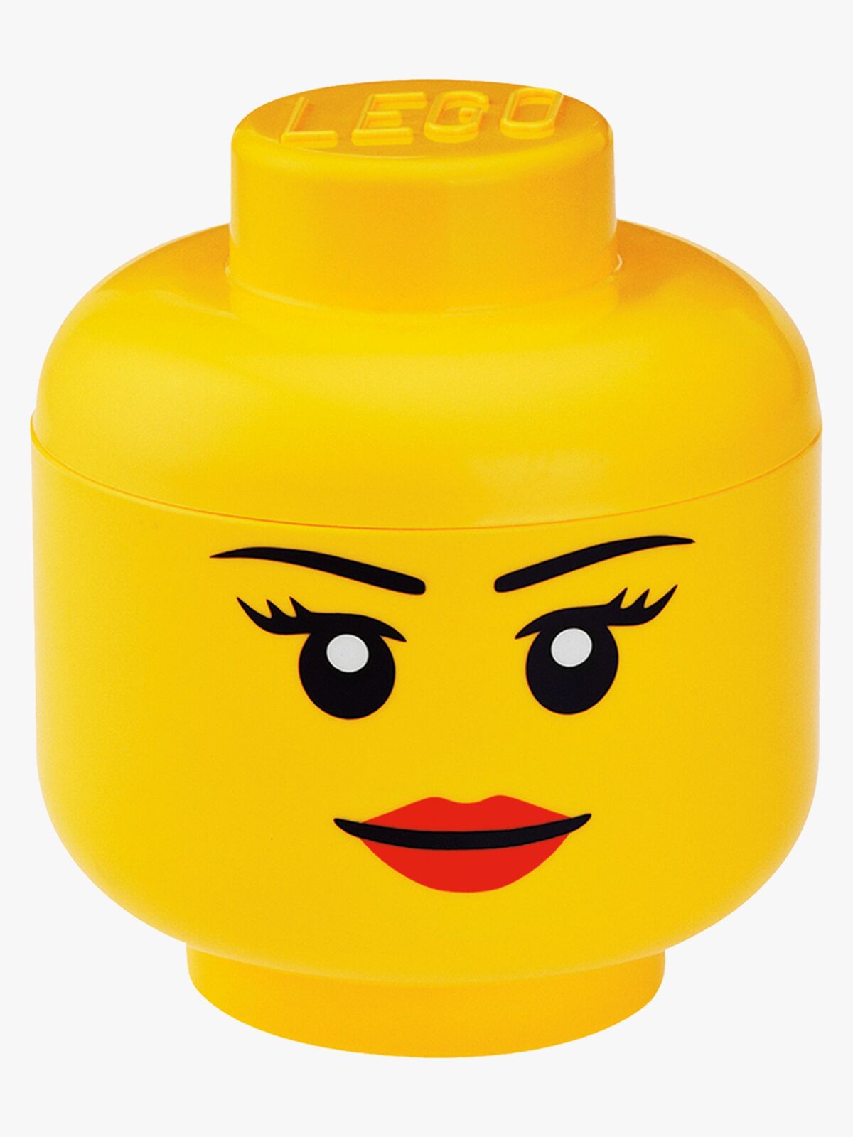 LEGO Aufbewahrungsbox L Mädchen, Gelb