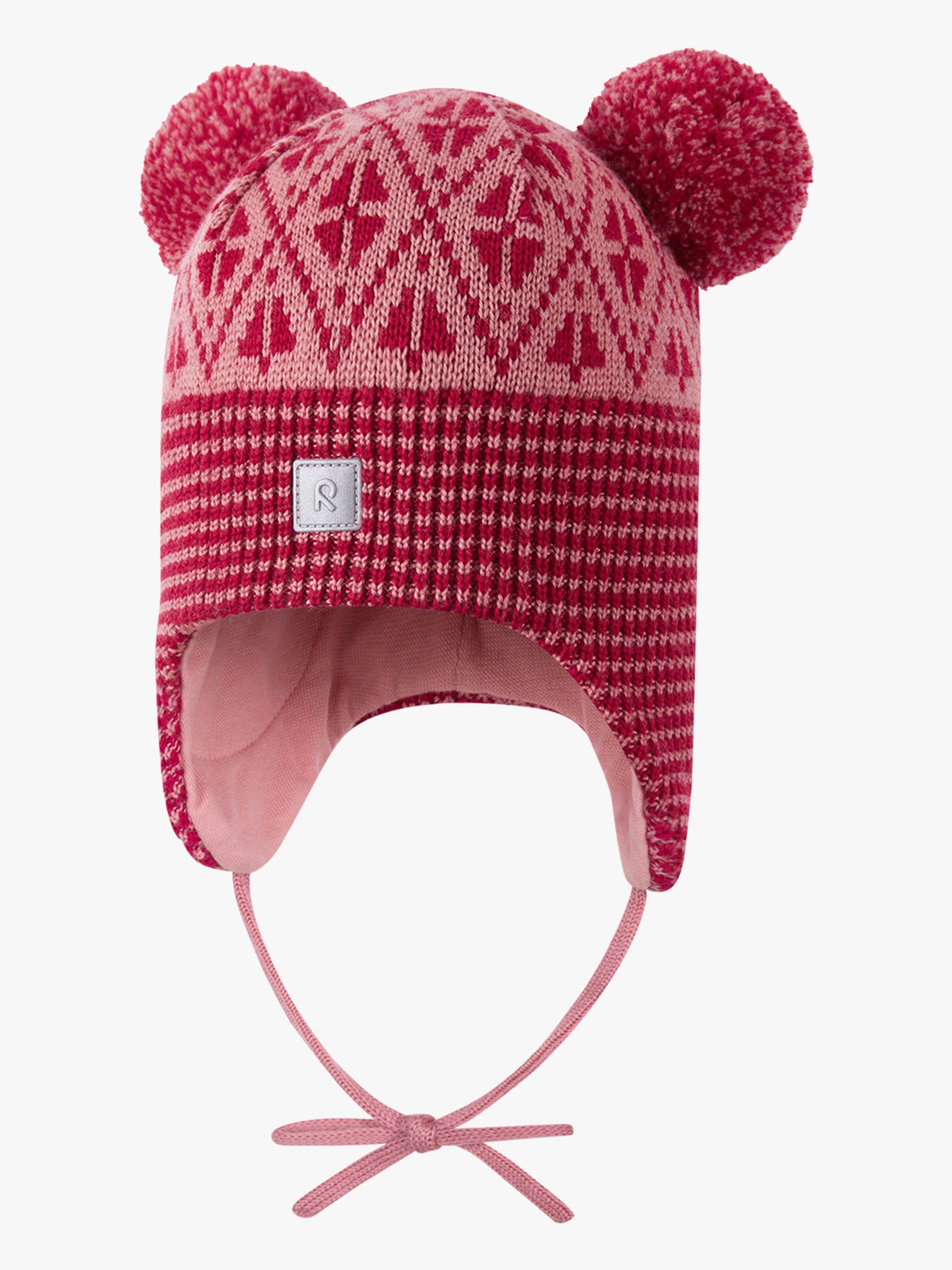 Reima Kuuru Mütze Merinowolle, Rose Blush, 52