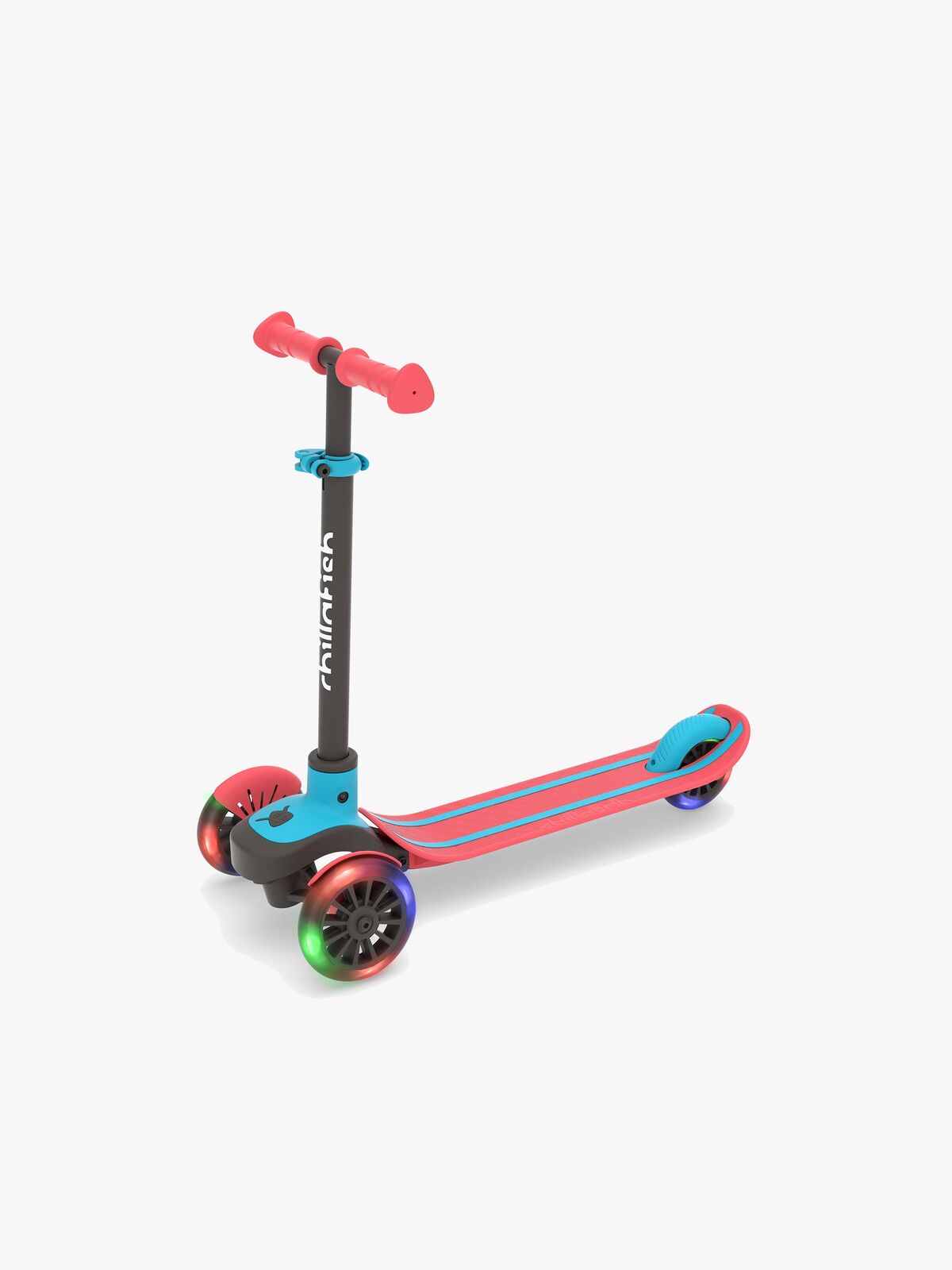 Chillafish Scotti Glow Tretroller, Red