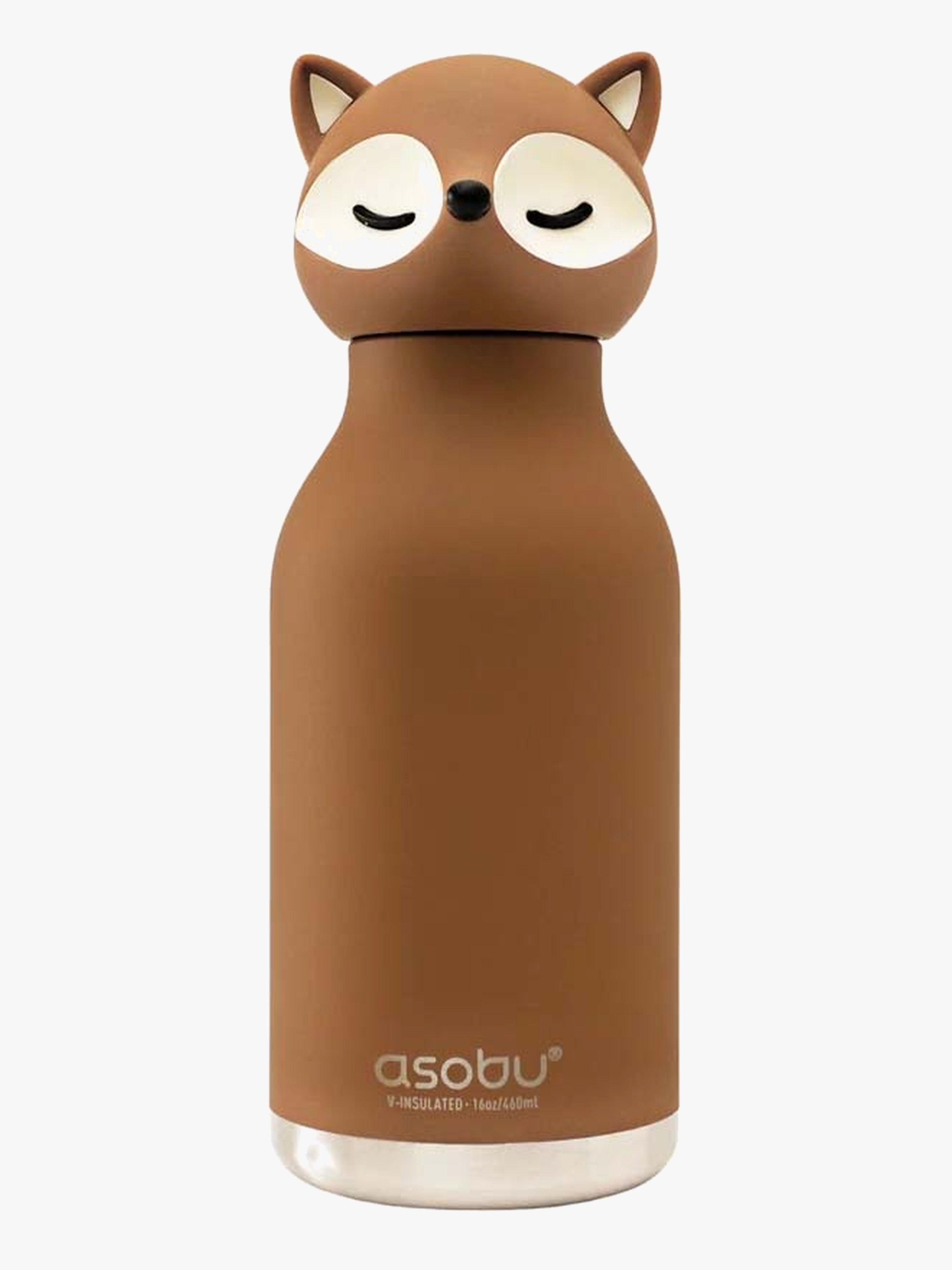 Asobu Bestie Trinkflasche Fuchs, Braun