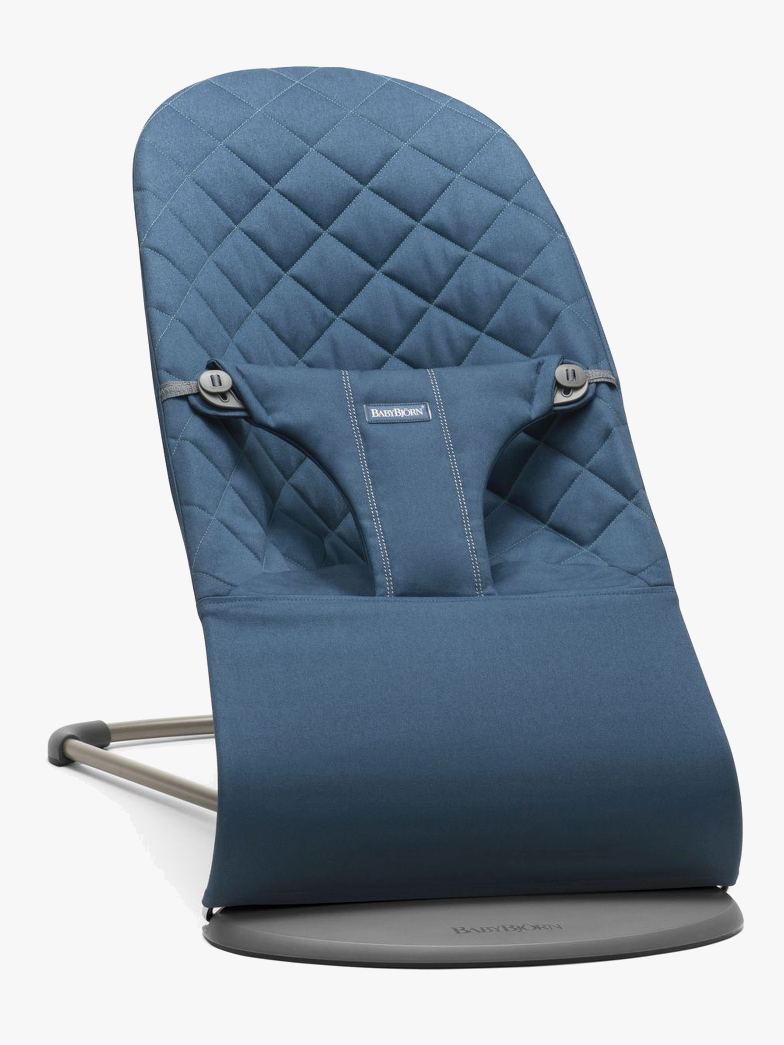 BabyBjörn Bliss Babywippe Gewebt Klassische Steppung, Mitternachtsblau
