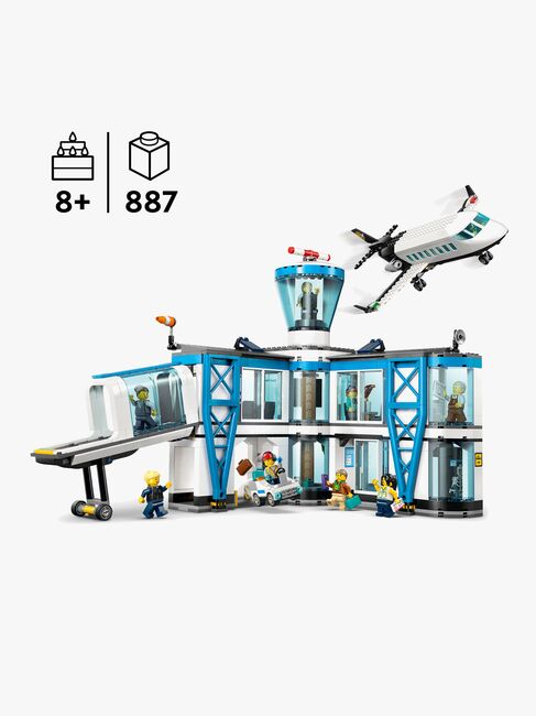 LEGO City 60502 Flughafen mit Flugzeug