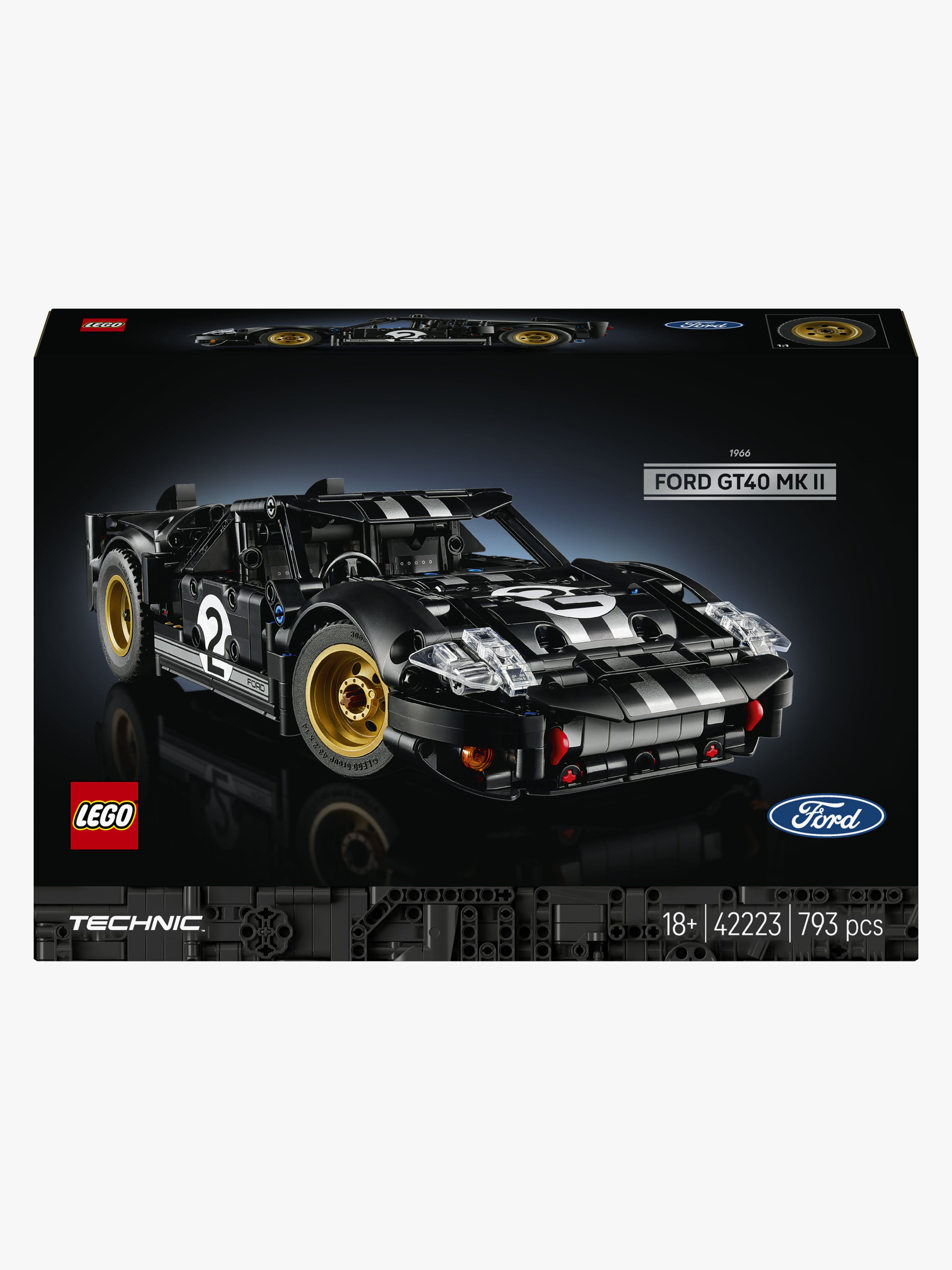 Technic 42223 1966 Ford GT40 MKII Rennwagen