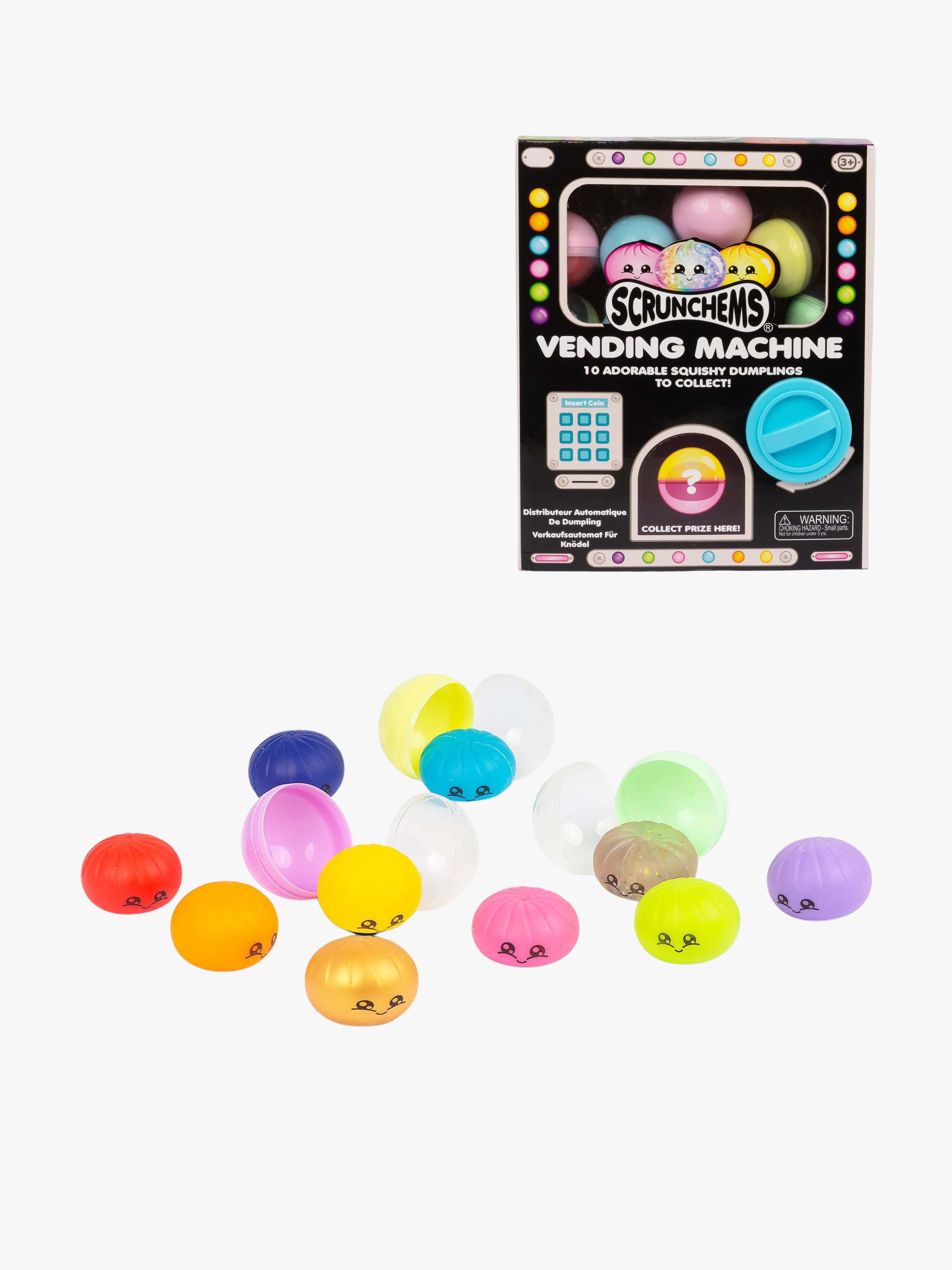 Scrunchems Fidgetset Dumpling Verkaufsautomat, 10er-Pack