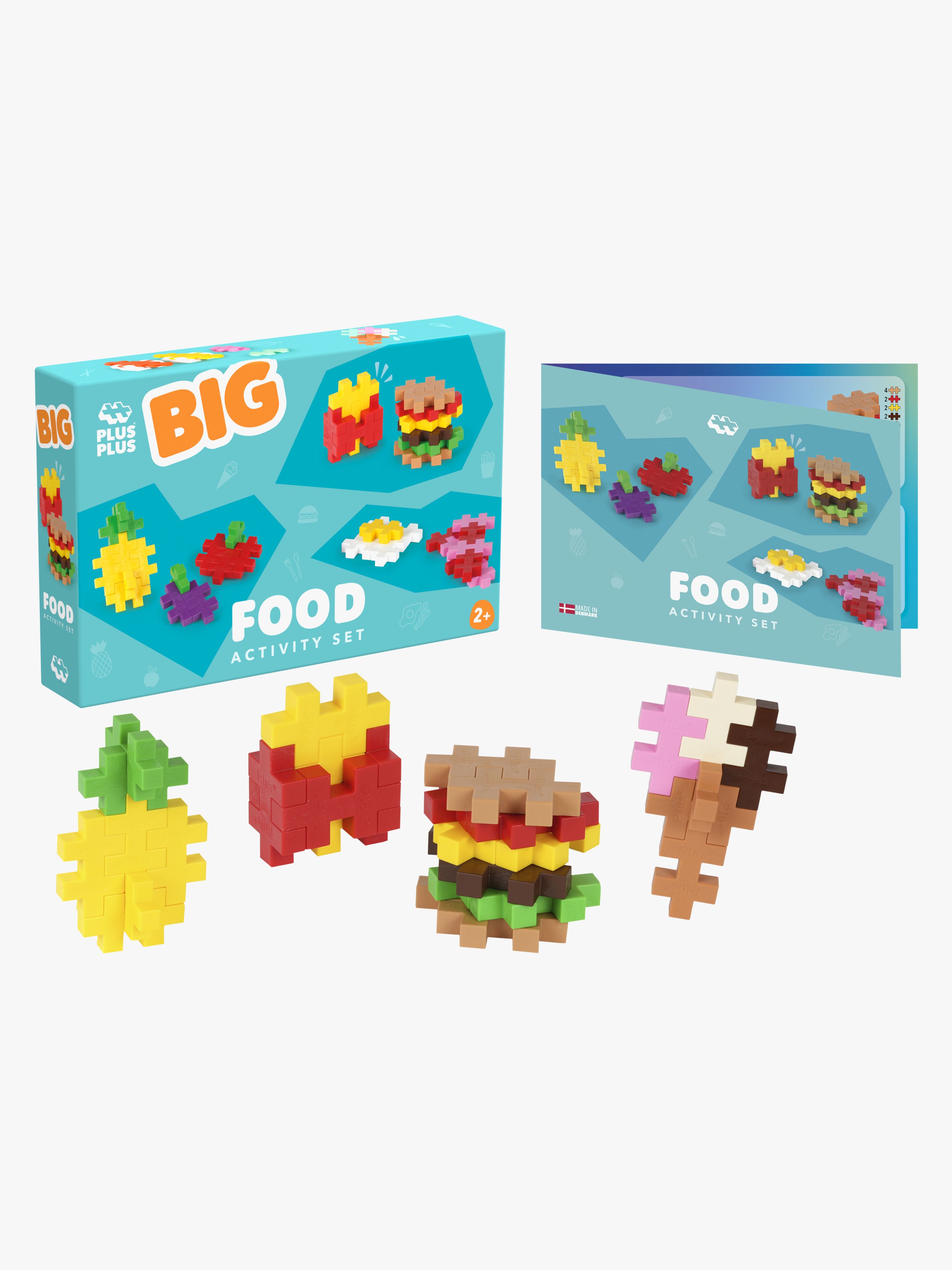 Plus-Plus BIG Activity Essen Bausatz 50 Teile