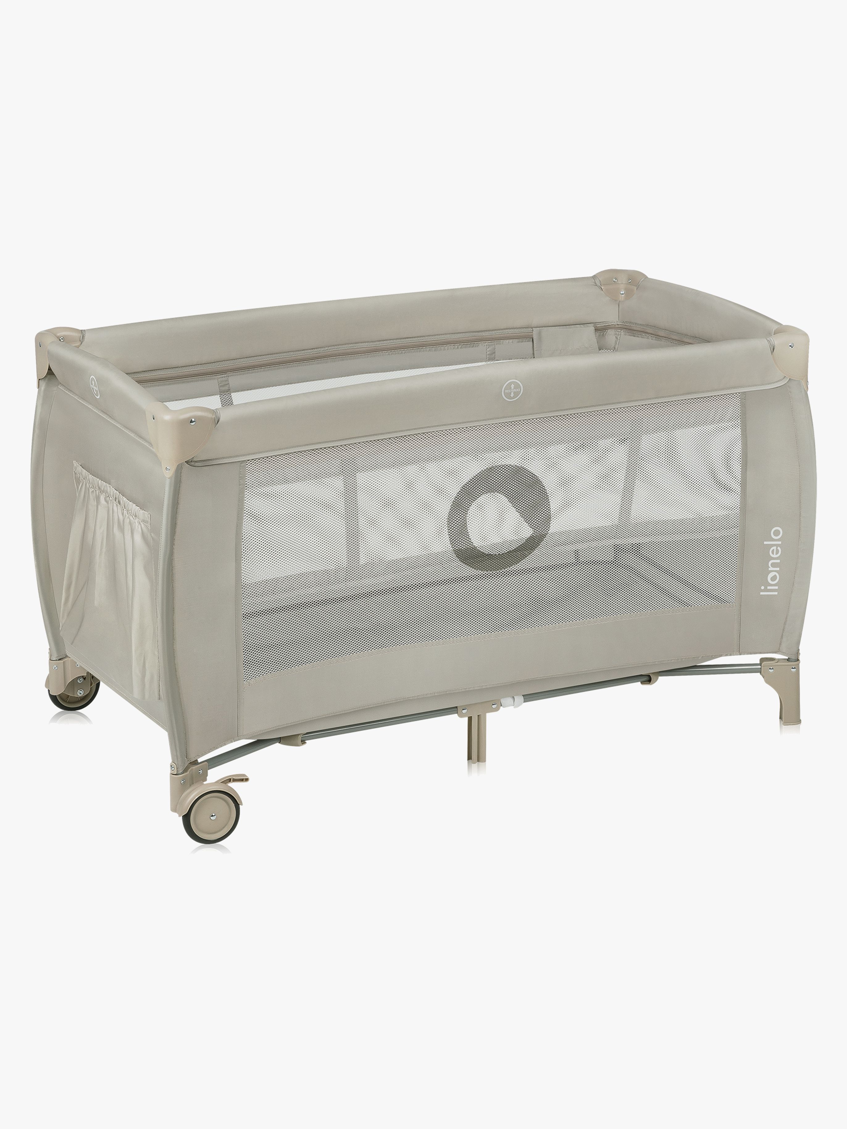 Lionelo STEFI PLUS Reisebett, Beige Cappuccino