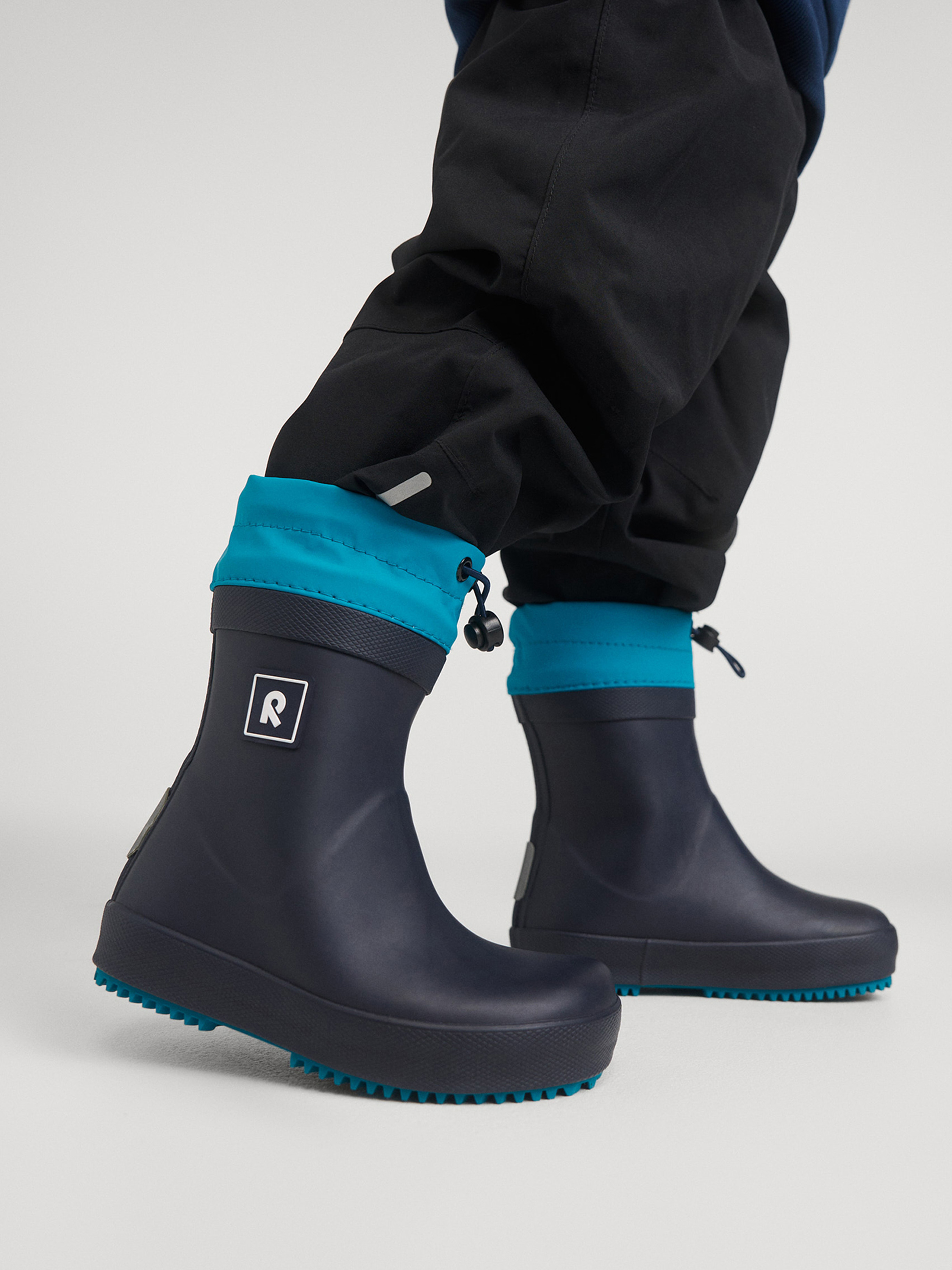 Talvi-Ankka Barefoot Gefütterte Gummistiefel, Navy, 29, Kindergummistiefel, Kinderstiefel, Gummistiefel kinder, Kids