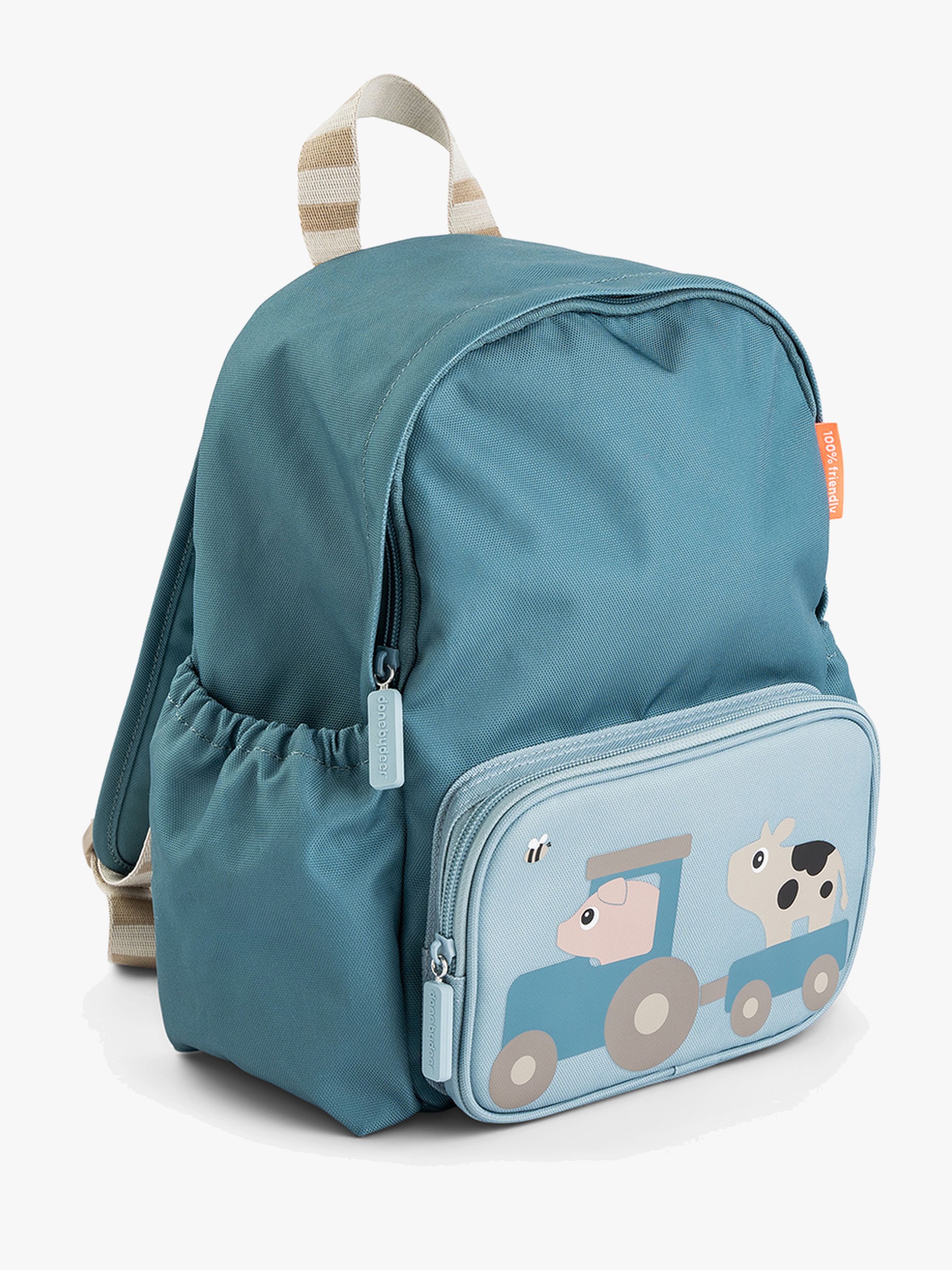 Done By Deer Tiny Farm Kinder Rucksack 7,5L, Blue