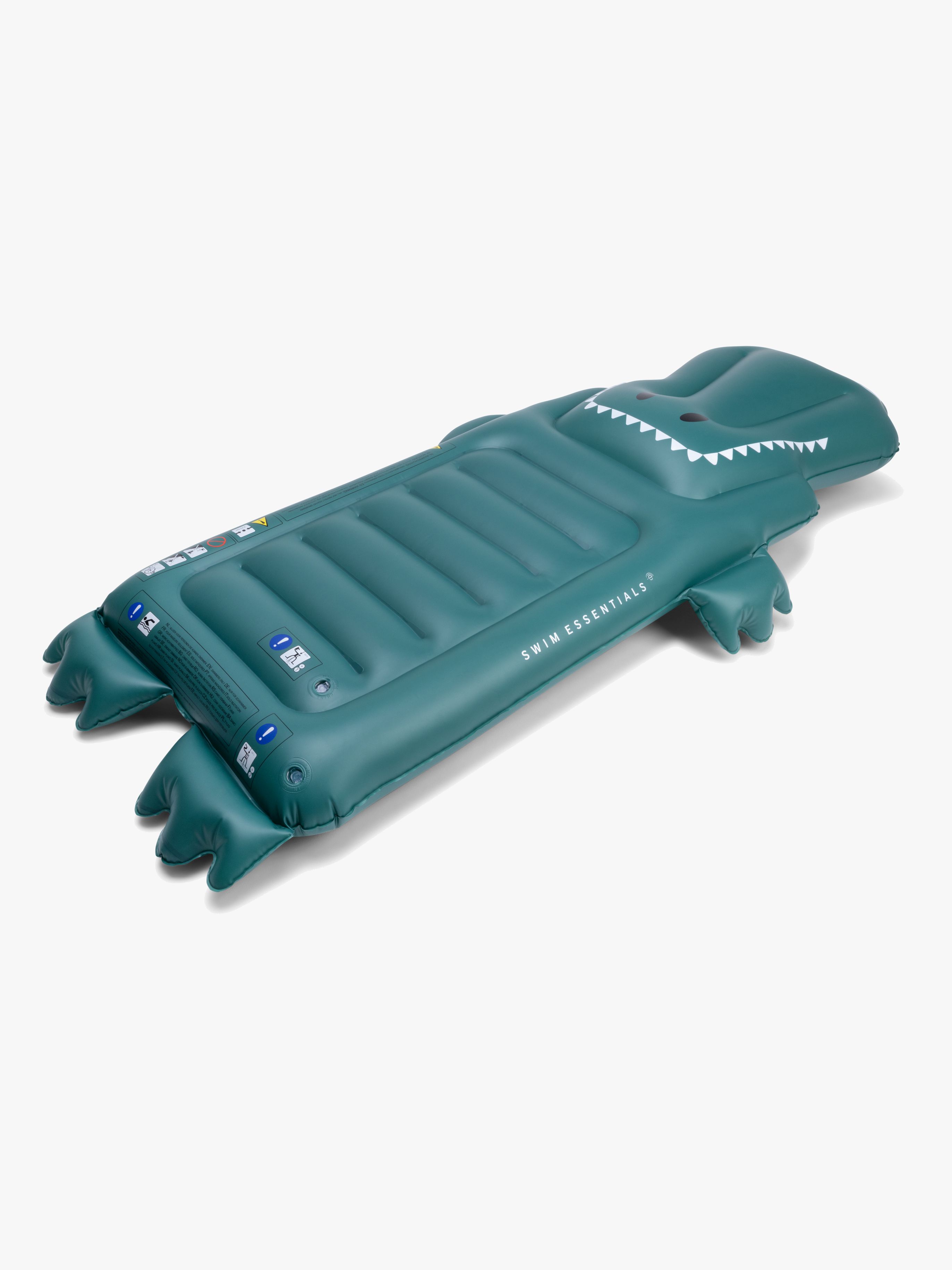 Swim Essentials Schwimmmatratze Dreamscape Green Crocodile 177 cm