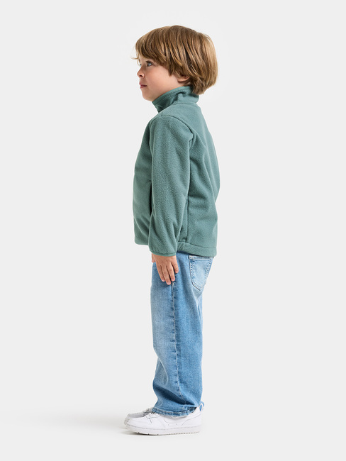 Didriksons Muskot Winddichte Fleecejacke, Factory Blue