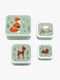 A Little Lovely Company Lunchbox-Set, Forest Friends