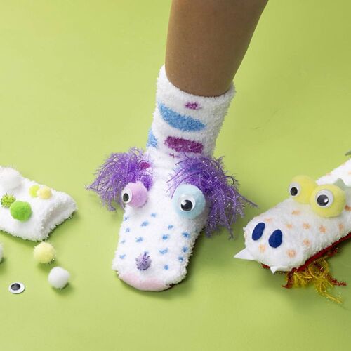 Creativ Company Flauschige Socken One Size 10 Paare