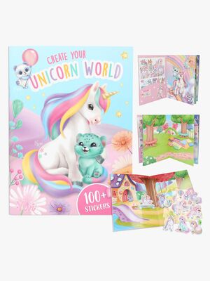 Ylvi & the Minimoomis Stickerbuch Create Your Unicorn World
