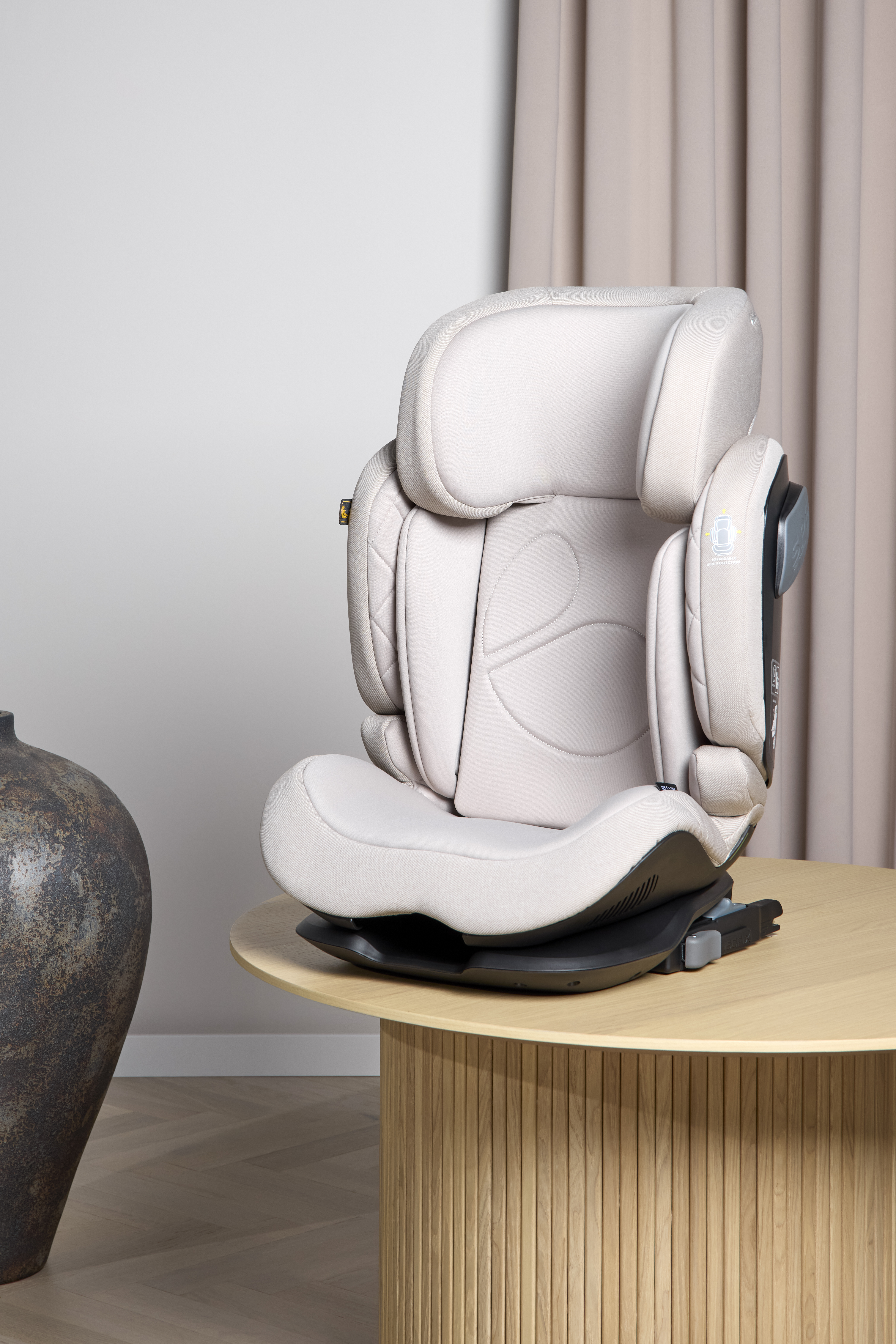 Beemoo Recline i-Size Kindersitz, Oat