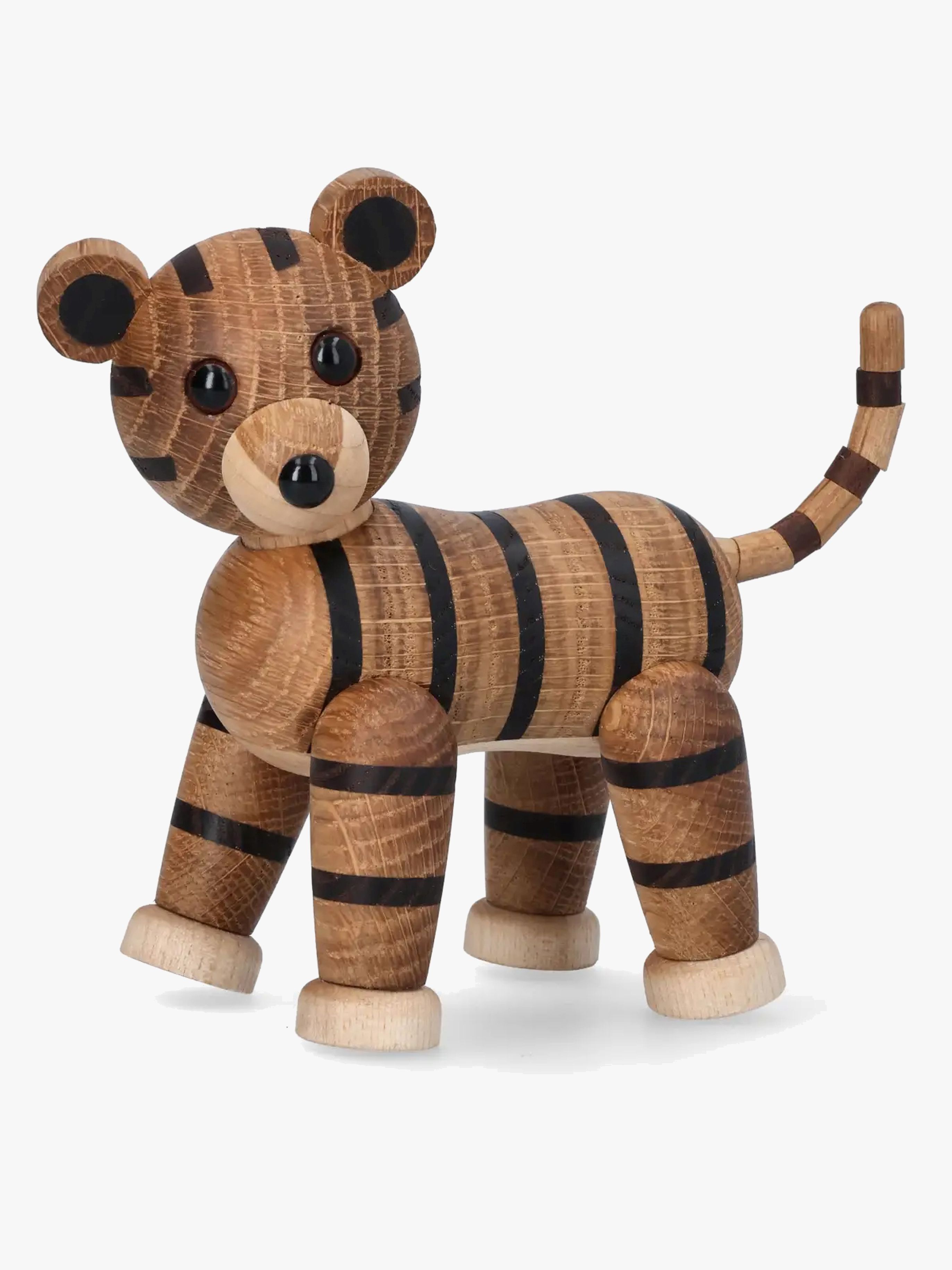 Spring Copenhagen Holzdekoration Shiva Tiger 12 cm