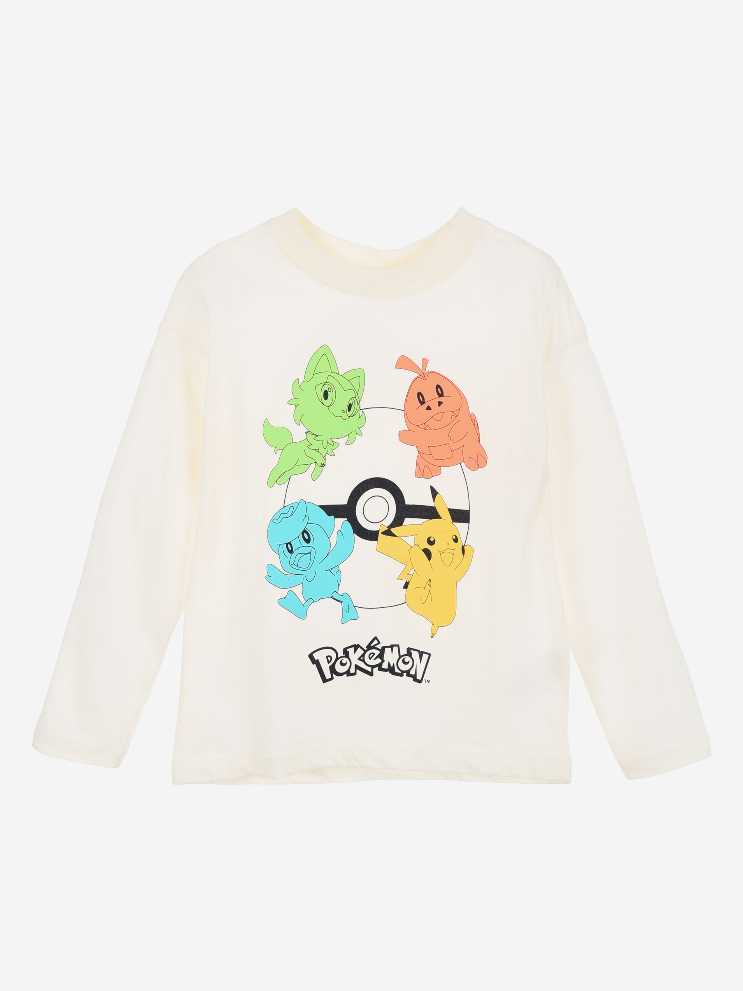 Pokémon T-Shirt, Off-White, 110-116