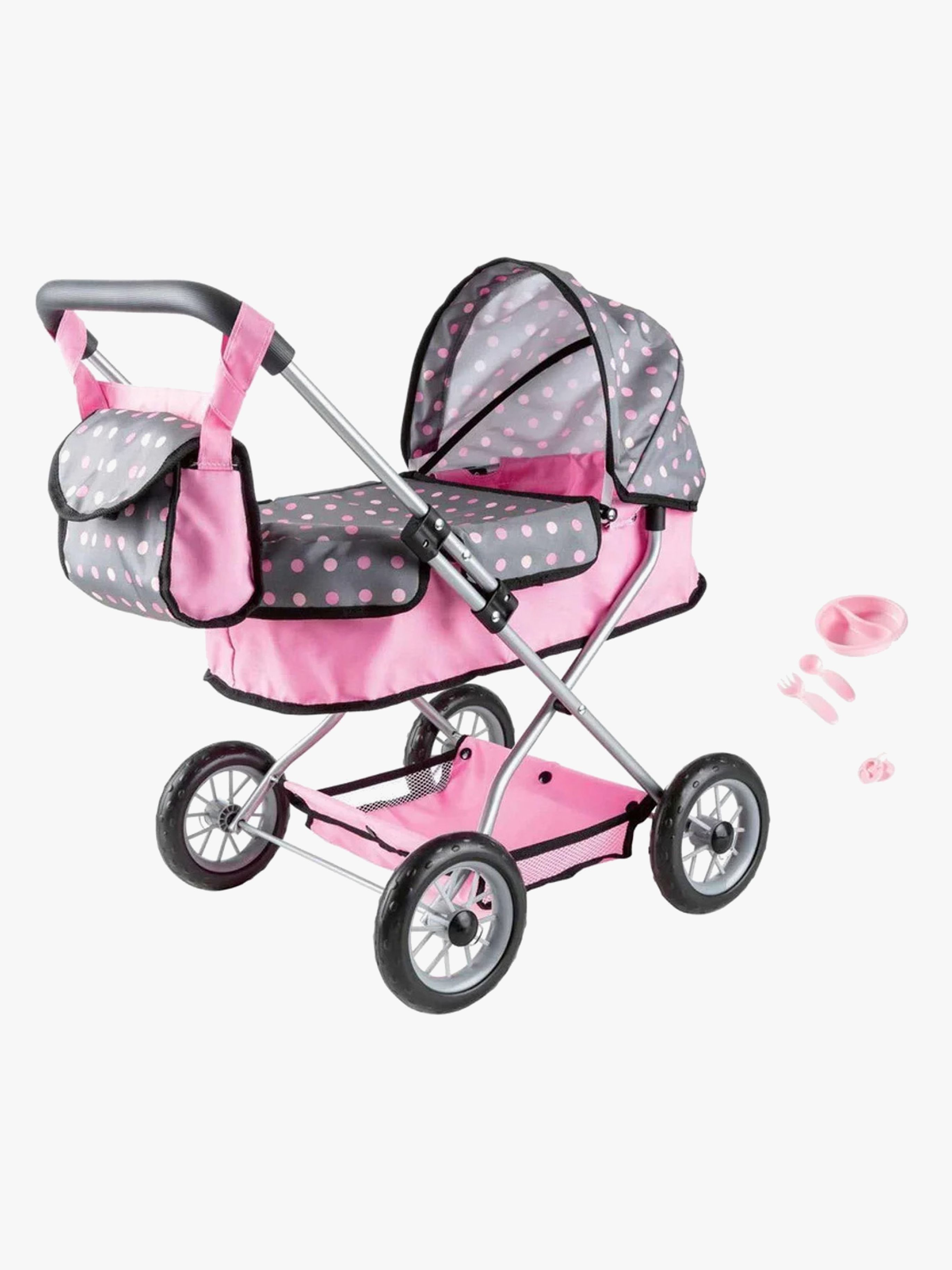 Bayer Design Smarty Puppenwagen, Grau