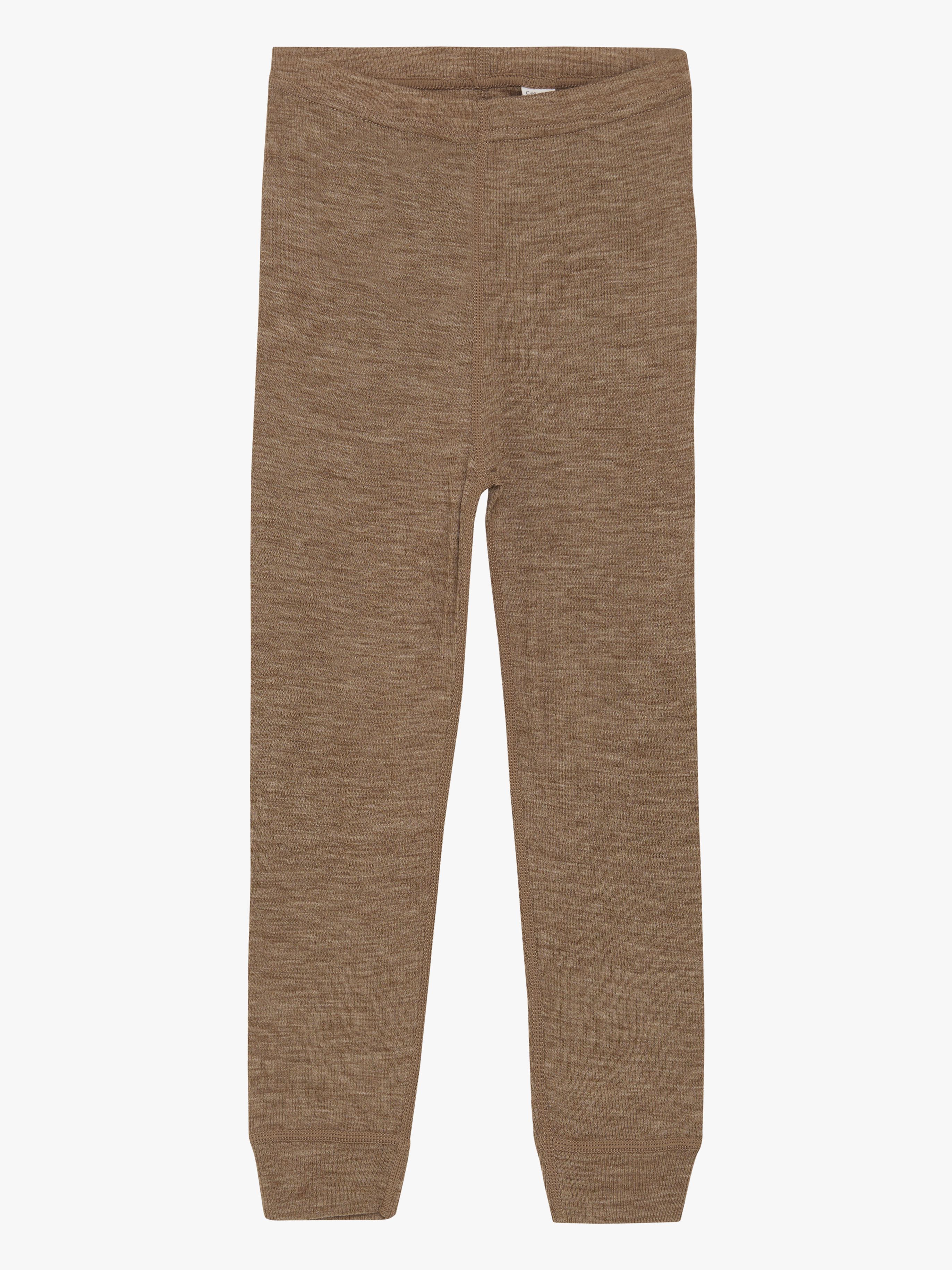 CeLaVi Leggings Merinowolle, Cocoa Creme, 90