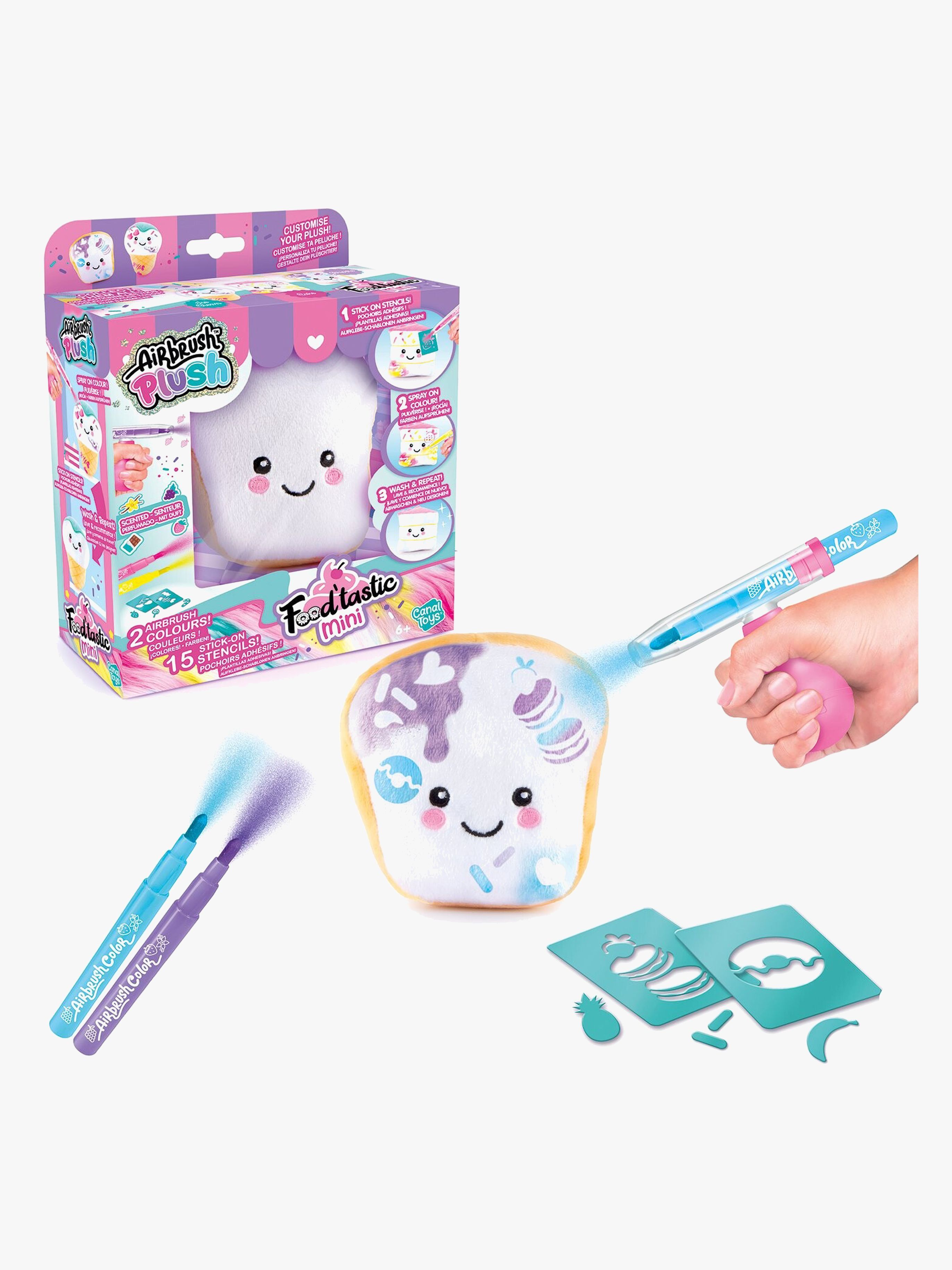 Canal Toys Airbrush Plush Kuscheltier Food'tastic Mini