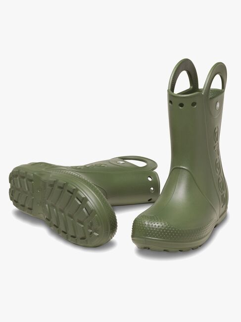Crocs Handle It Kids Gummistiefel, Army Green