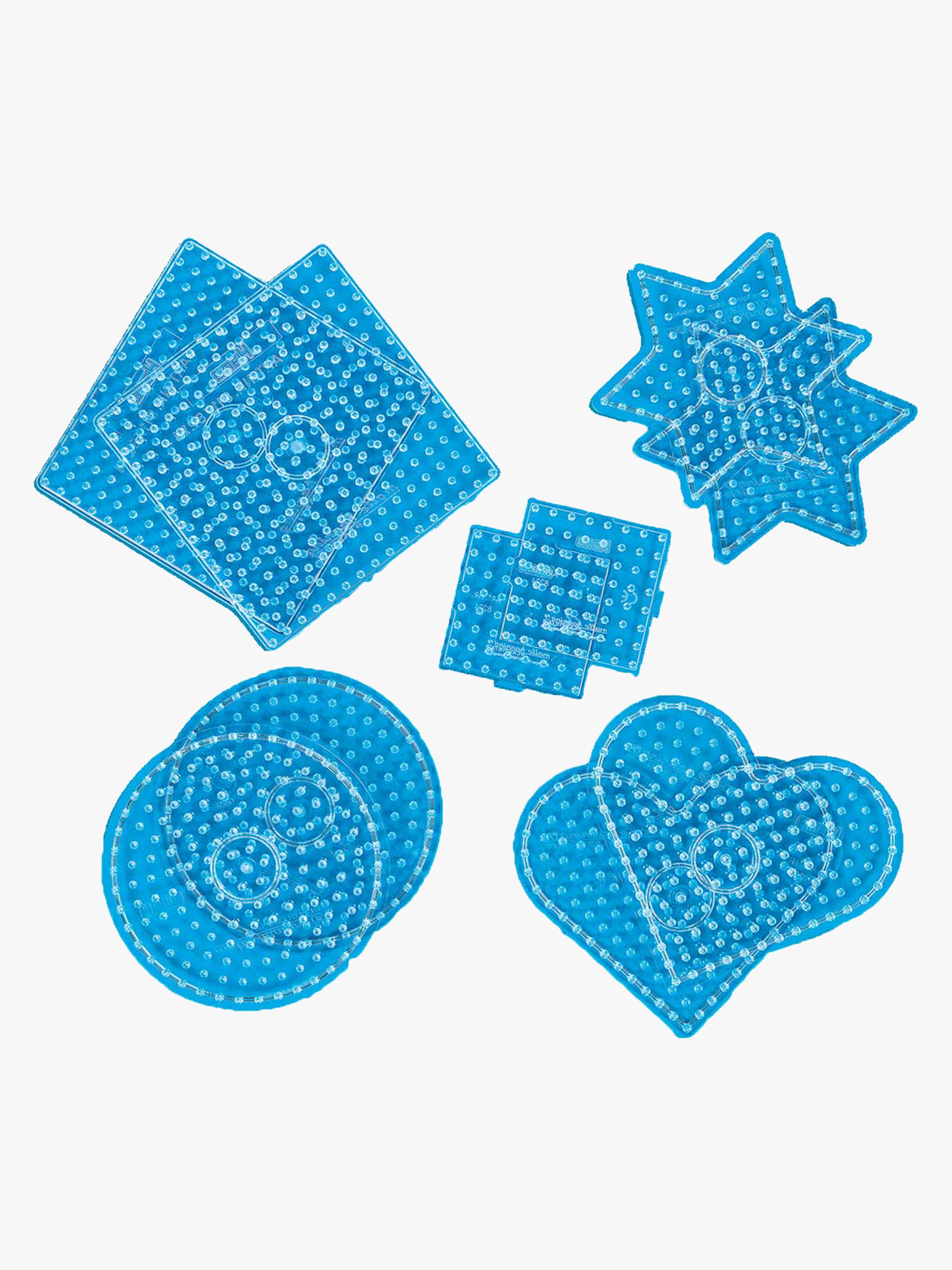 Maxi Perlenplatten 10er-Pack Geometrische Formen