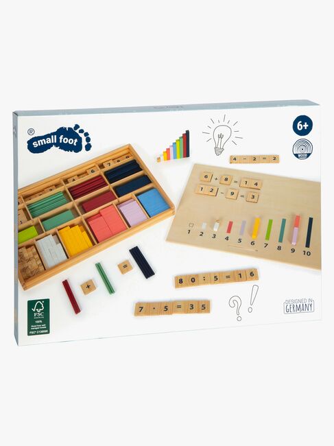 Small Foot Lernkasten Rechenstäbe mit Zahlen