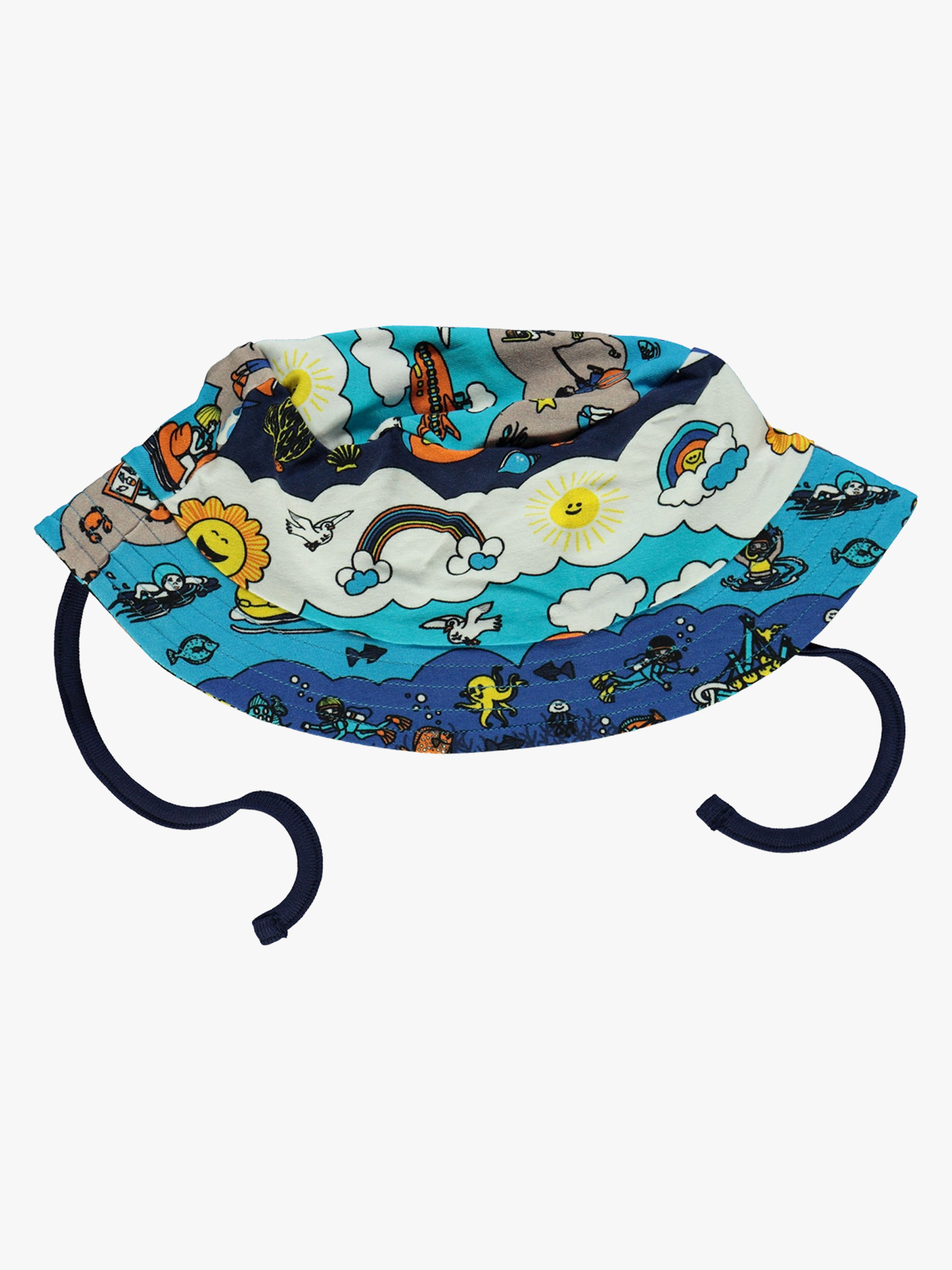 Småfolk Sonnenhut, Ocean Blue, XS