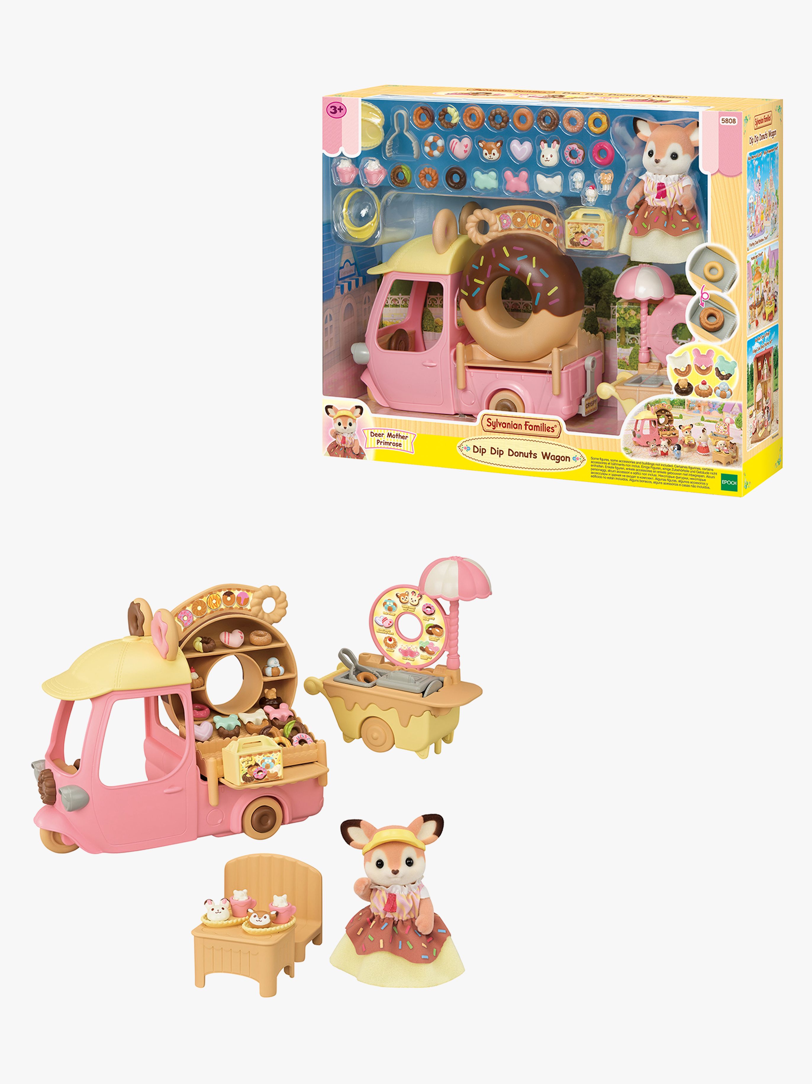 Sylvanian Families Spielset Donut-Wagen mit Figur