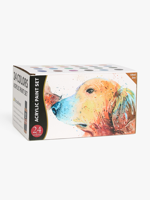 Fippla Acrylfarben-Set 24 Farben