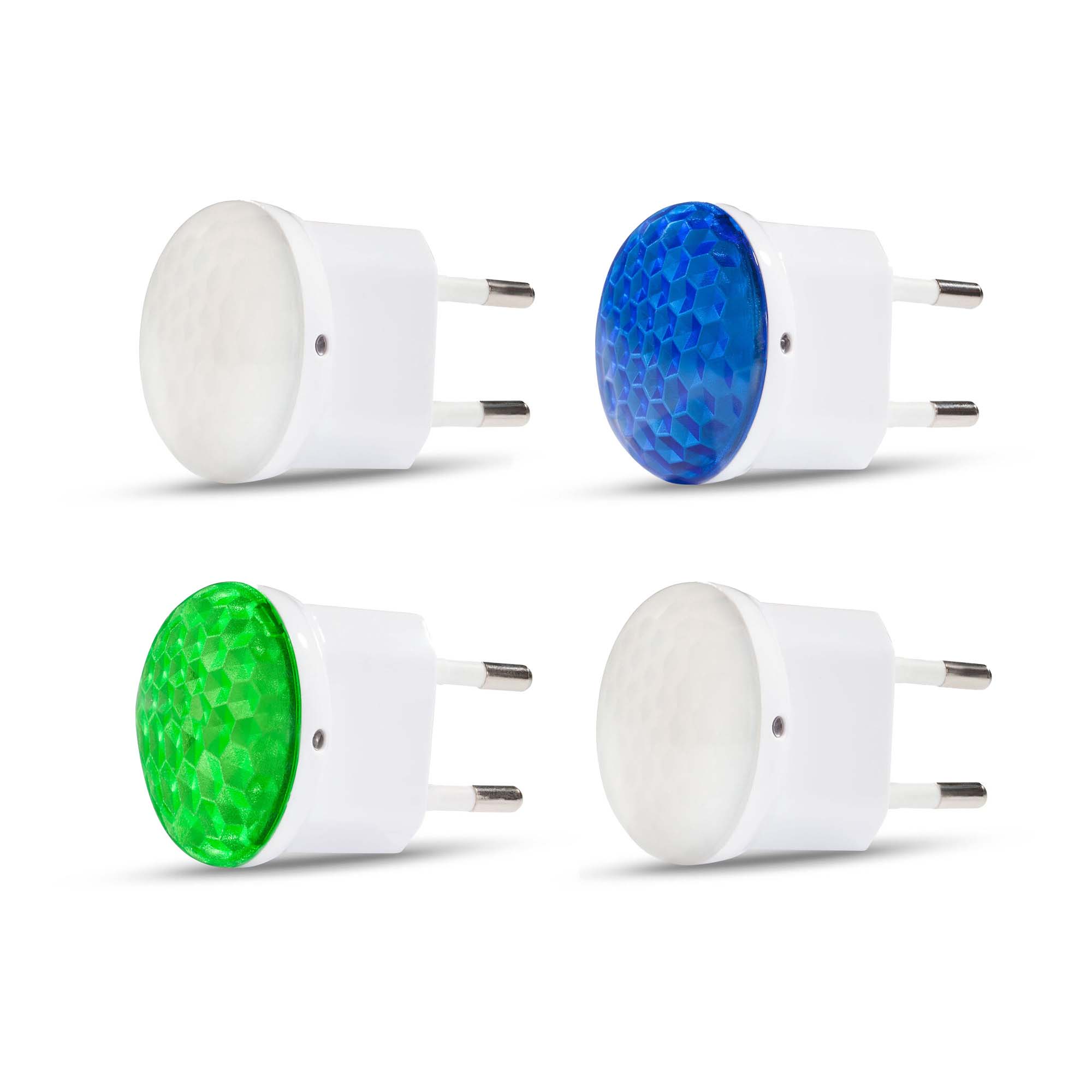 CAPiDi Nachtlampen 4er-Pack, Multicolor, Kinderlampen