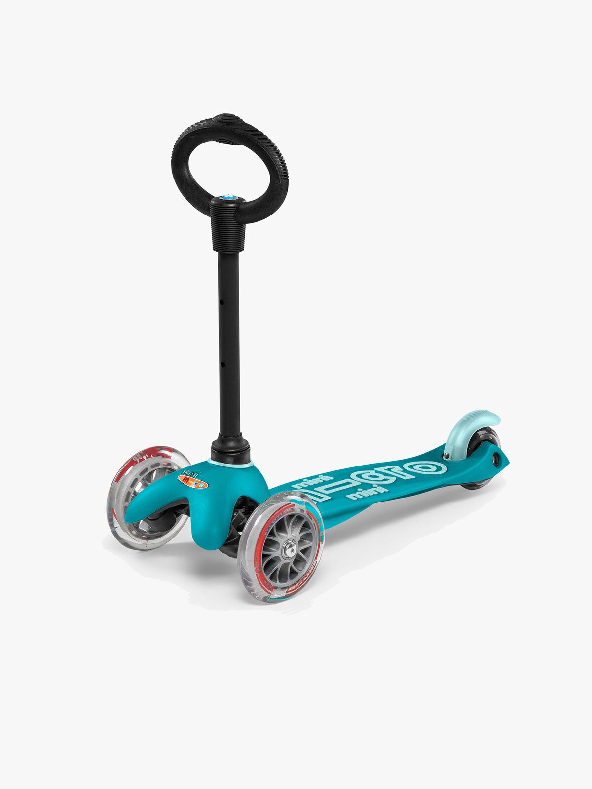 Micro Tretroller Drei Räder Mini 3-in-1 Deluxe, Türkis