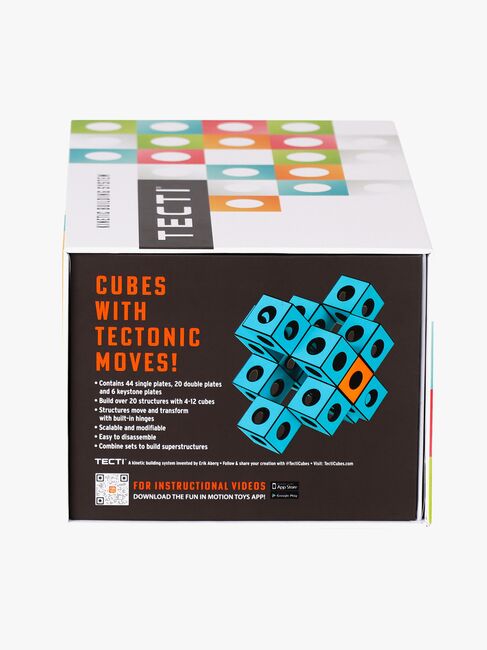 Fun In Motion Toys Bau-Set Tecti Würfel