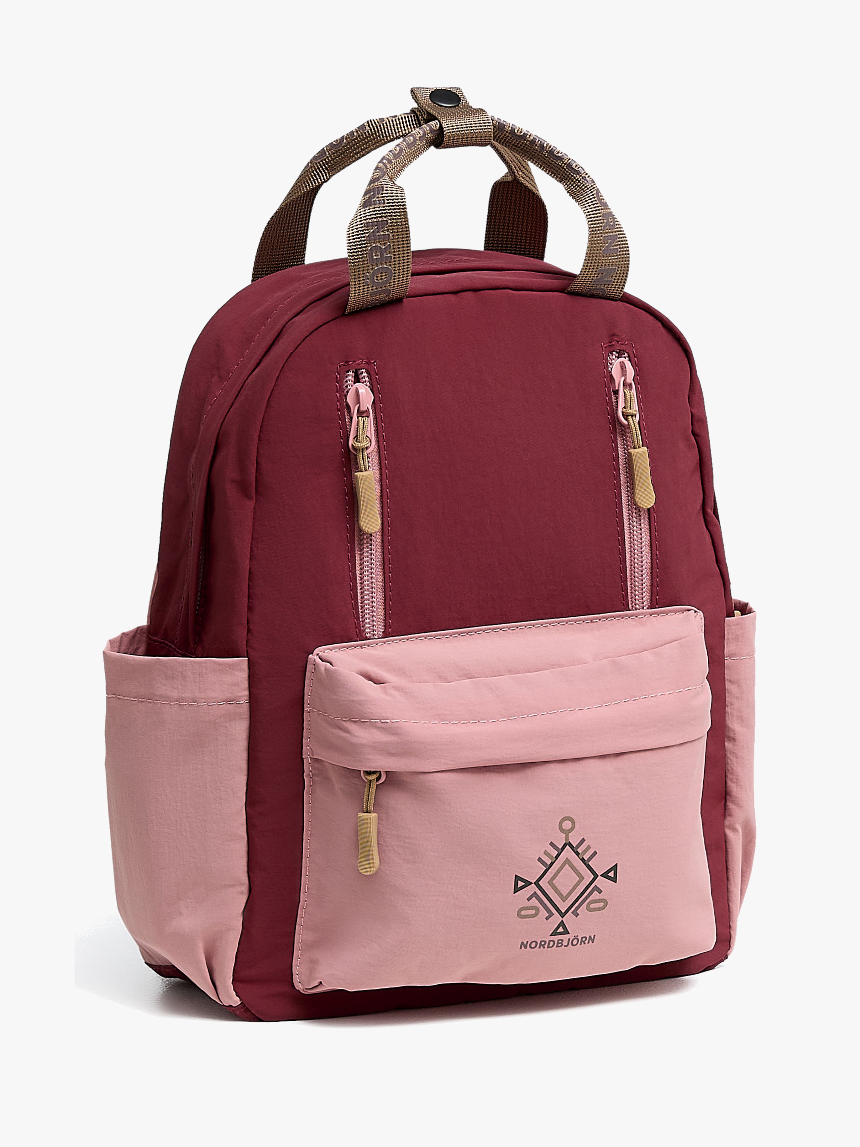 Nordbjörn Lycke Kinder Rucksack, Rose Dawn/Madder Brown