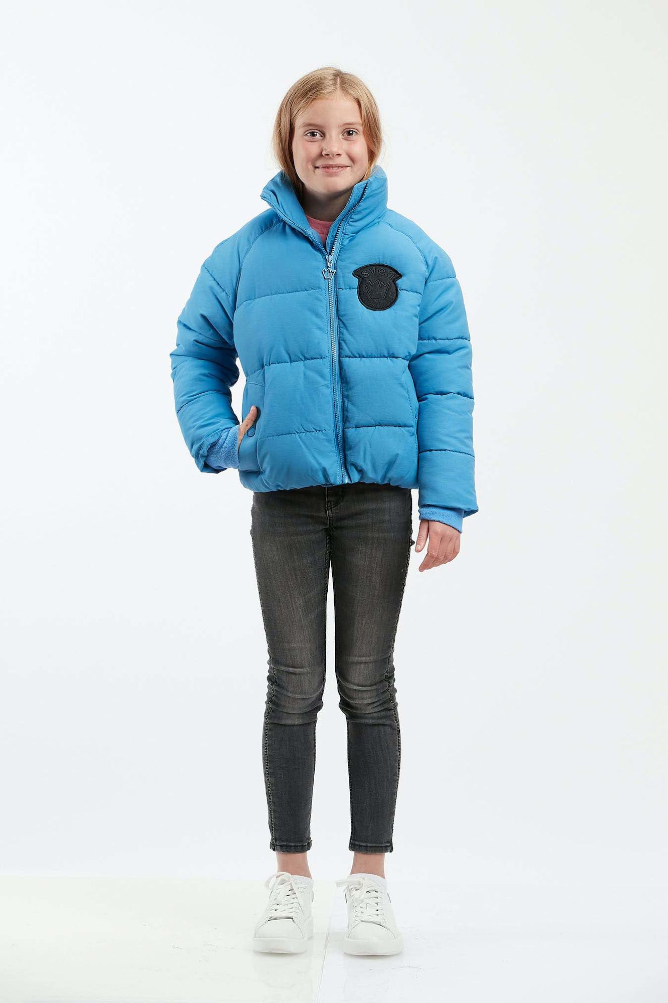 Svea Volume Steppjacke, Magic Blue, 130