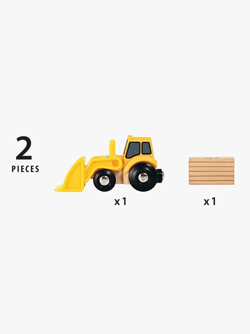 BRIO 33436 Frontlader Mit Magnetladung