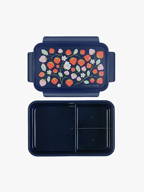A Little Lovely Company Bento Lunchbox, Erdbeere