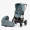 Cybex Talos S Lux Kombikinderwagen, Stormy Blue/Taupe