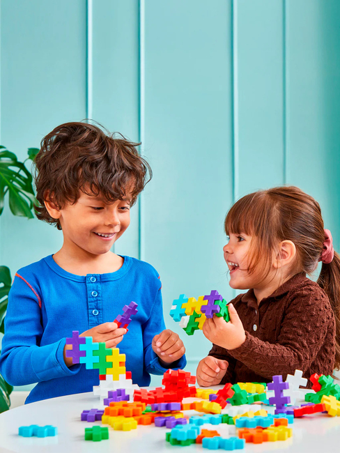 Plus-Plus BIG Bausatz Rainbow Mix 100 Teile