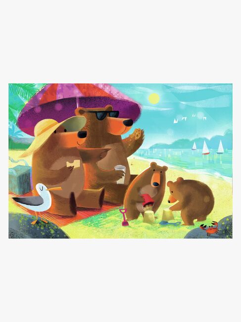 Ravensburger Die Bärenfamilie Puzzles 2x24 Teile