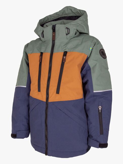 Lindberg Alpine Winterjacke, Grün/Blau