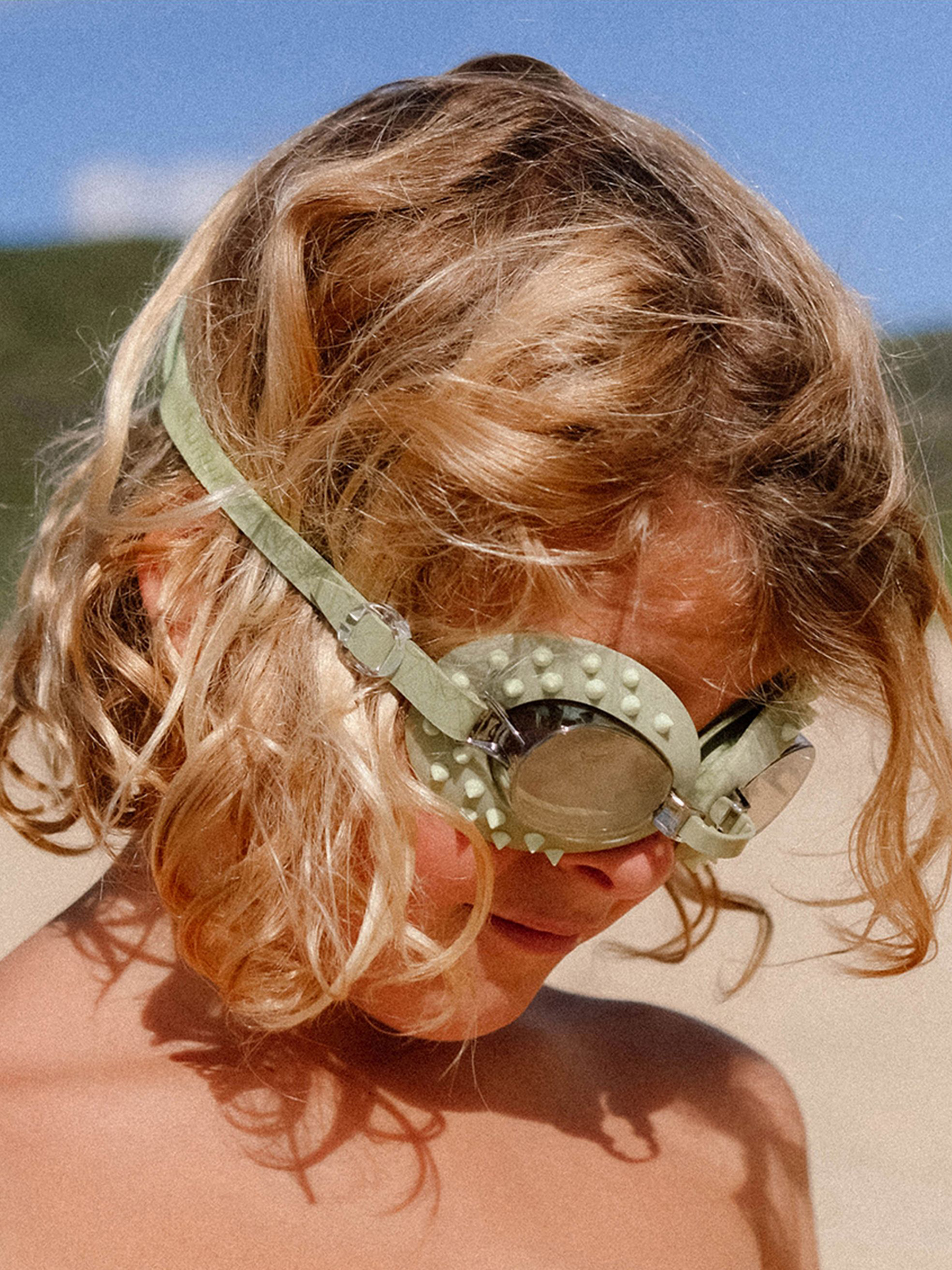 SUNNYLiFE Schwimmbrille, Cookie the Croc Khaki