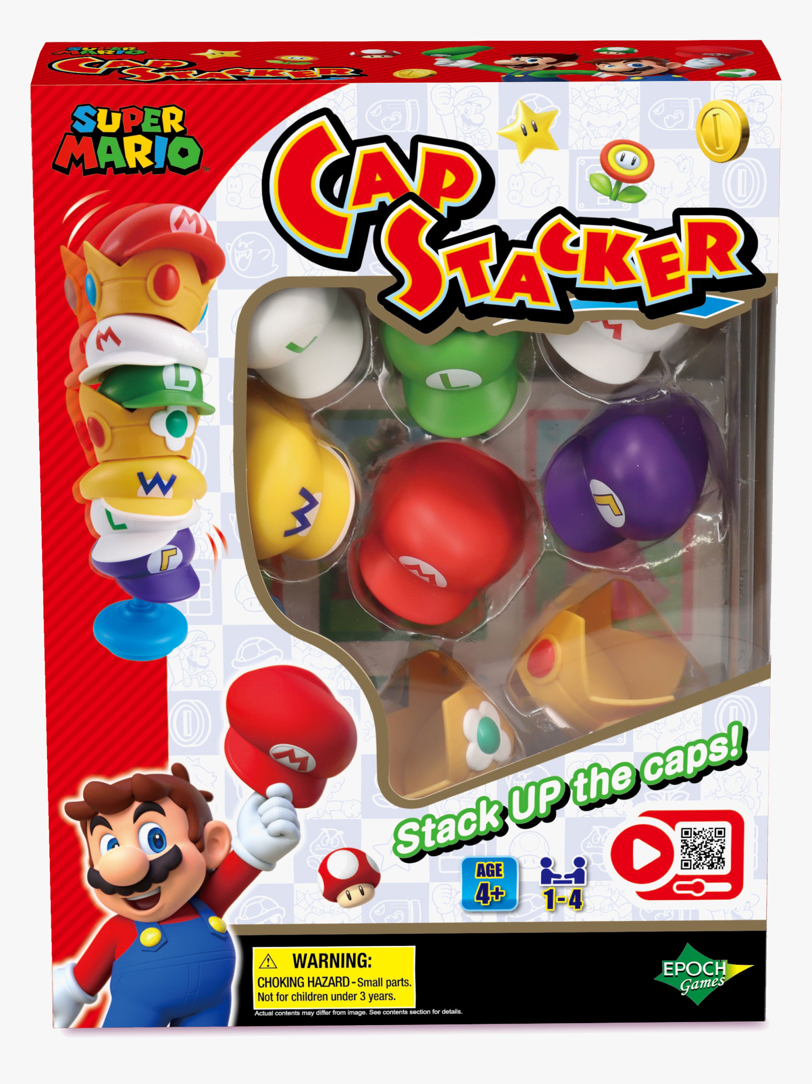 EPOCH Games Super Mario Cap Stacker Spiel