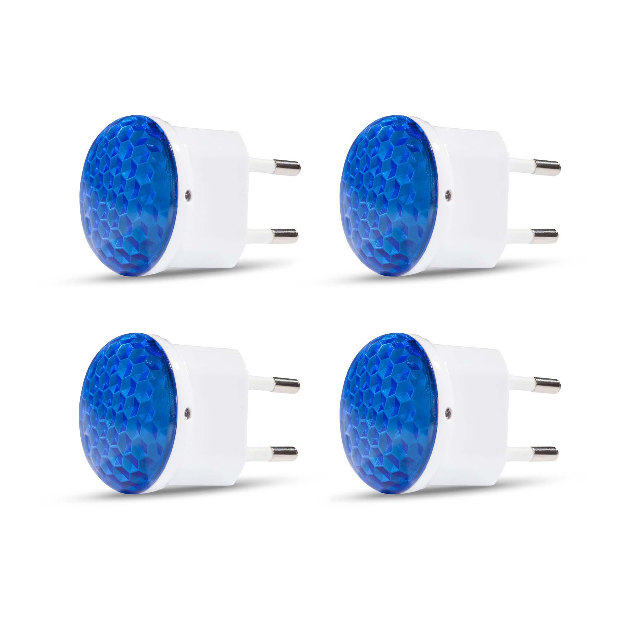 Nachtlampen 4er-Pack, Blue, Kinderlampen