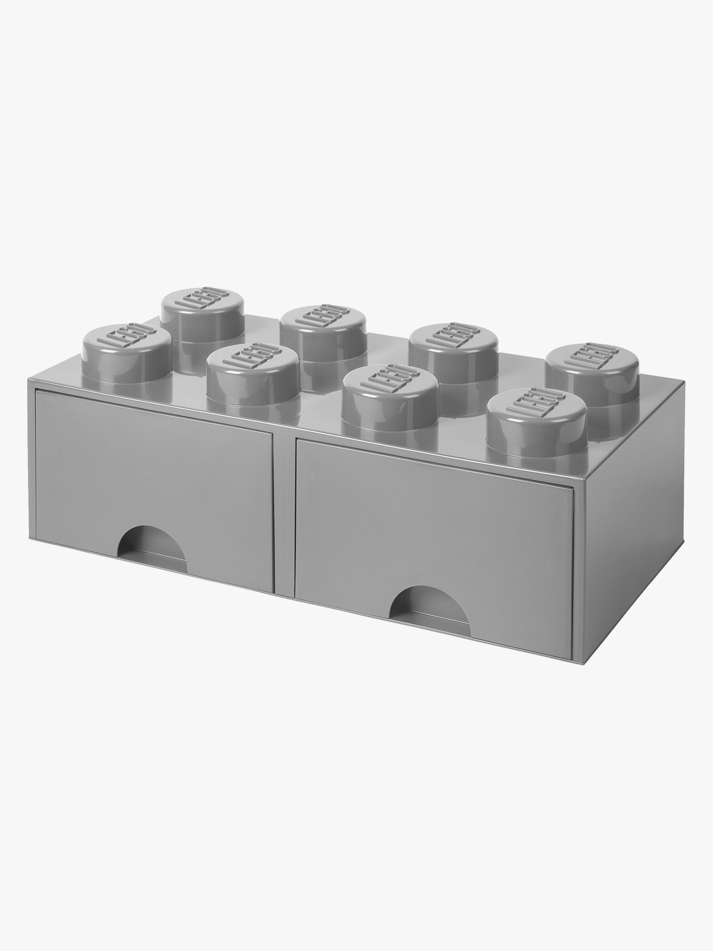 LEGO Aufbewahrungsbox mit Schublade 8, Grau