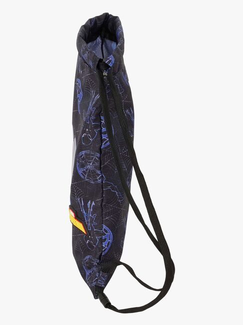 Marvel Spider-Man Turnbeutel Attack, Schwarz/Blau