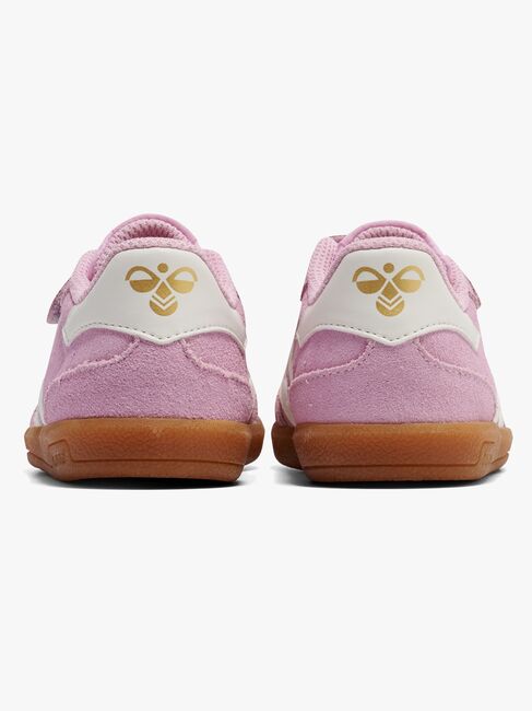 Hummel Victory Suede II Infant Sneaker, Roseate Spoonbill